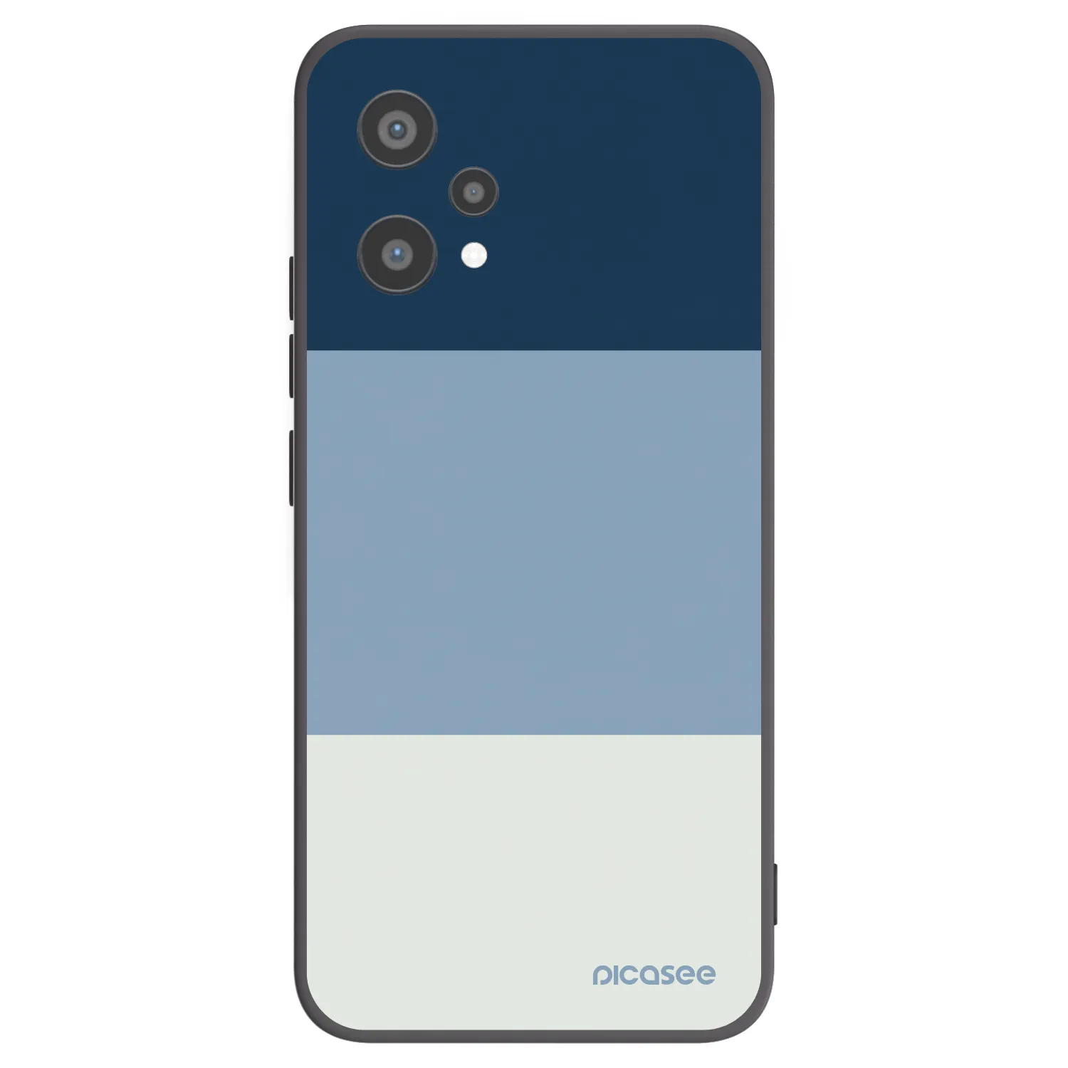 Picasee silikonski črni ovitek za Realme 9 Pro 5G - Coastal Blue