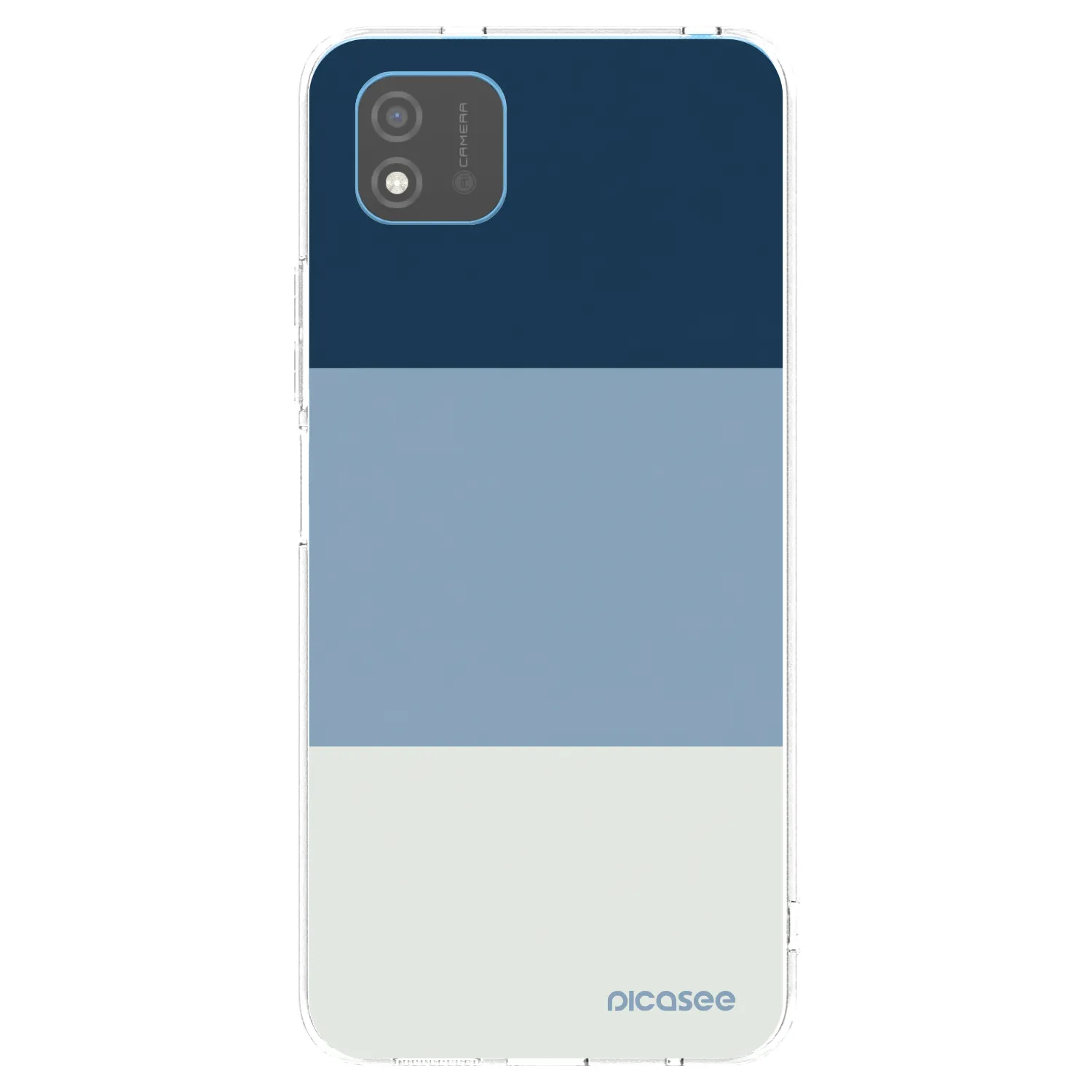Picasee silikonski prozorni ovitek za Realme C11 (2021) - Coastal Blue