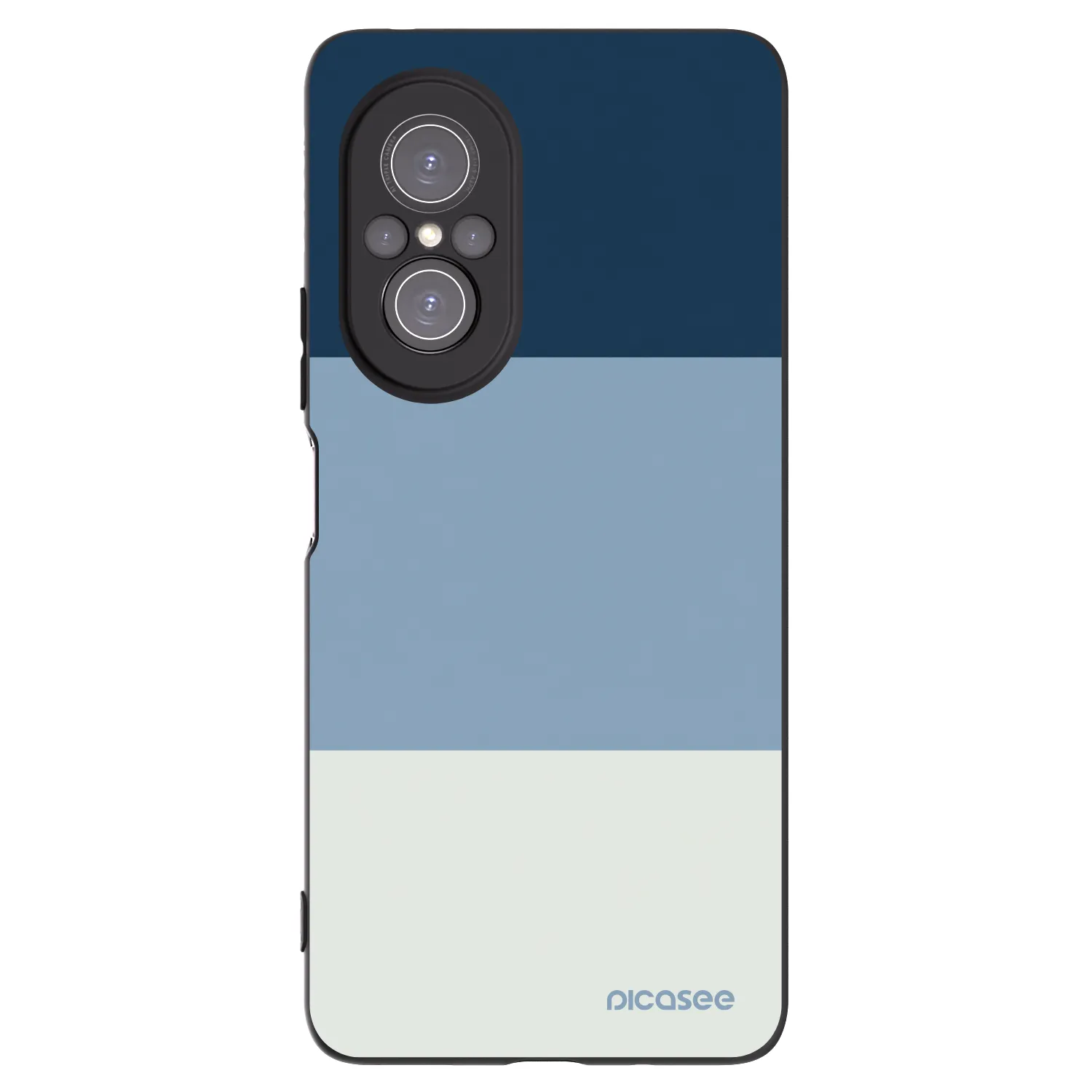 Picasee silikonski črni ovitek za Huawei Nova 9 SE - Coastal Blue