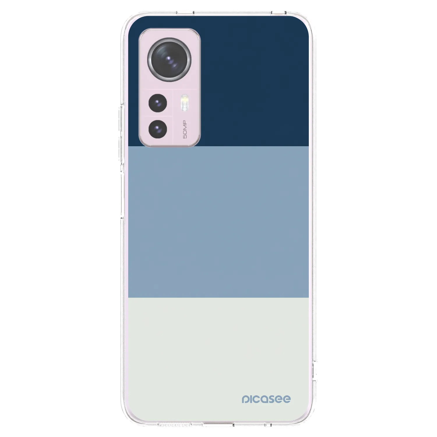Picasee silikonski prozorni ovitek za Xiaomi 12 - Coastal Blue