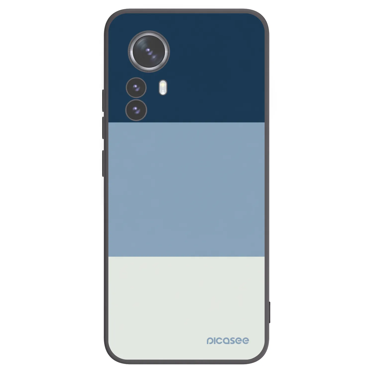Picasee silikonski črni ovitek za Xiaomi 12 Pro - Coastal Blue