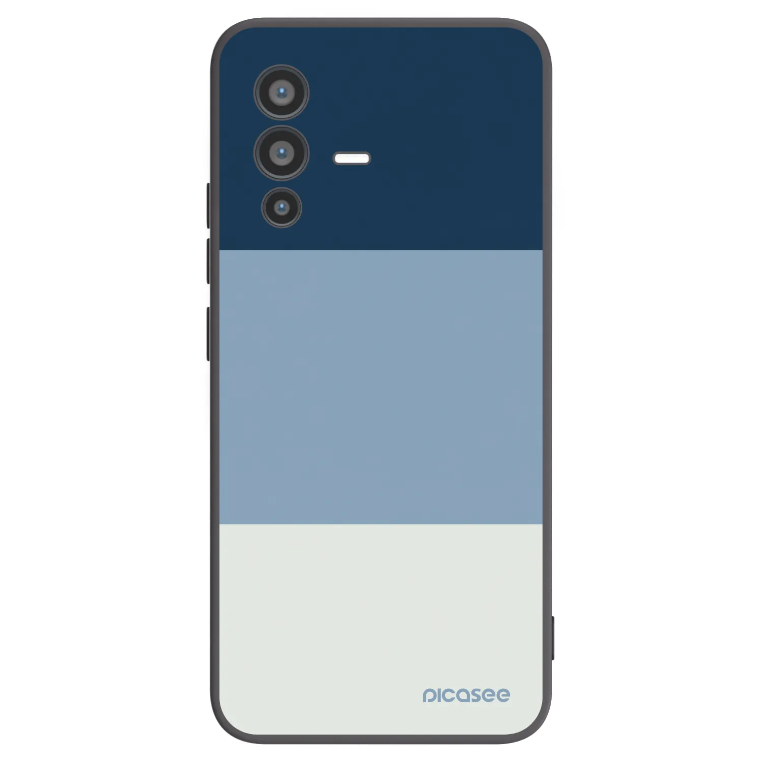 Picasee silikonski črni ovitek za Vivo V23 5G - Coastal Blue