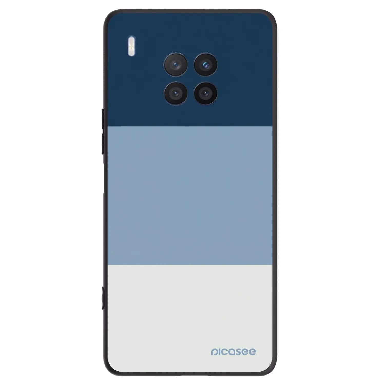Picasee silikonski črni ovitek za Honor 50 Lite - Coastal Blue