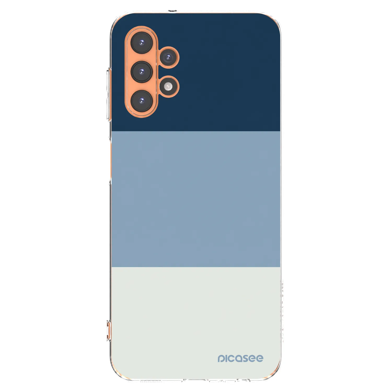 Picasee silikonski prozorni ovitek za Samsung Galaxy A13 4G A135 - Coastal Blue