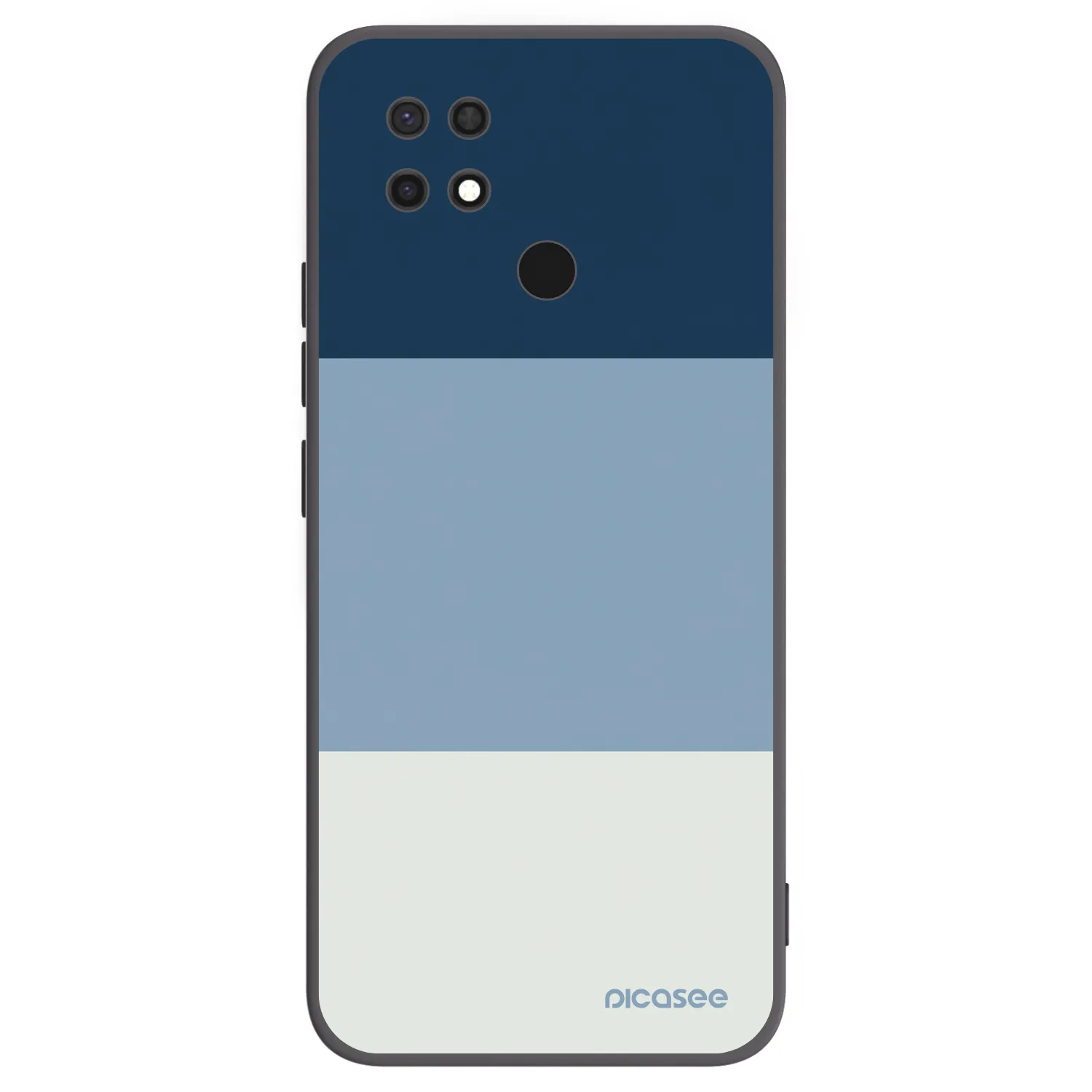 Picasee silikonski črni ovitek za Xiaomi Redmi 10C - Coastal Blue