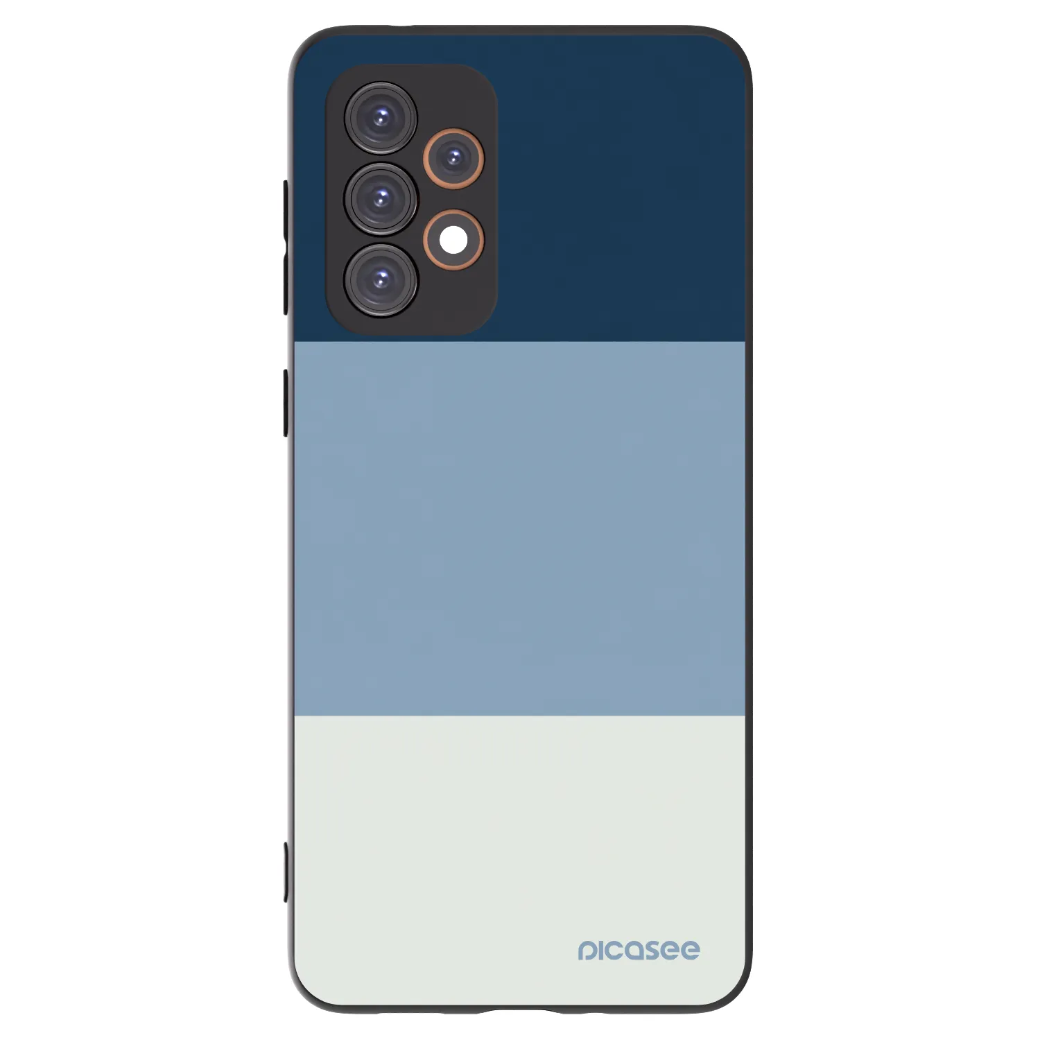 Picasee silikonski črni ovitek za Samsung Galaxy A33 5G A336 - Coastal Blue