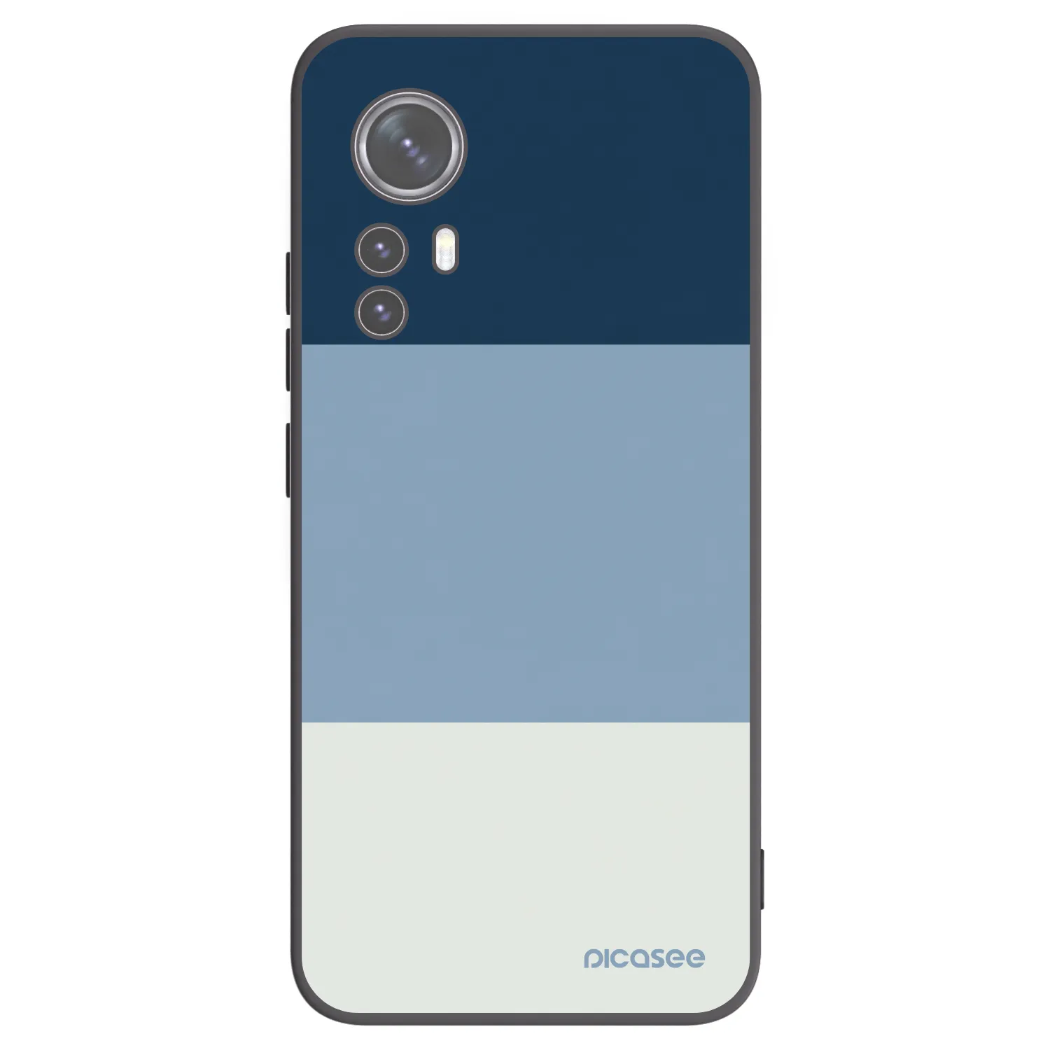 Picasee silikonski črni ovitek za Xiaomi 12X - Coastal Blue