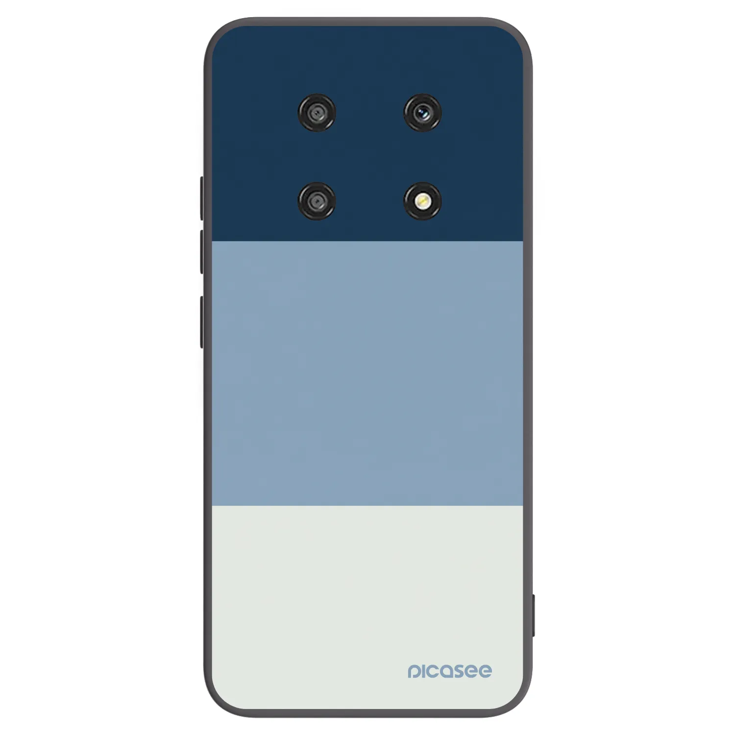 Picasee silikonski črni ovitek za Honor Magic4 Lite 5G - Coastal Blue