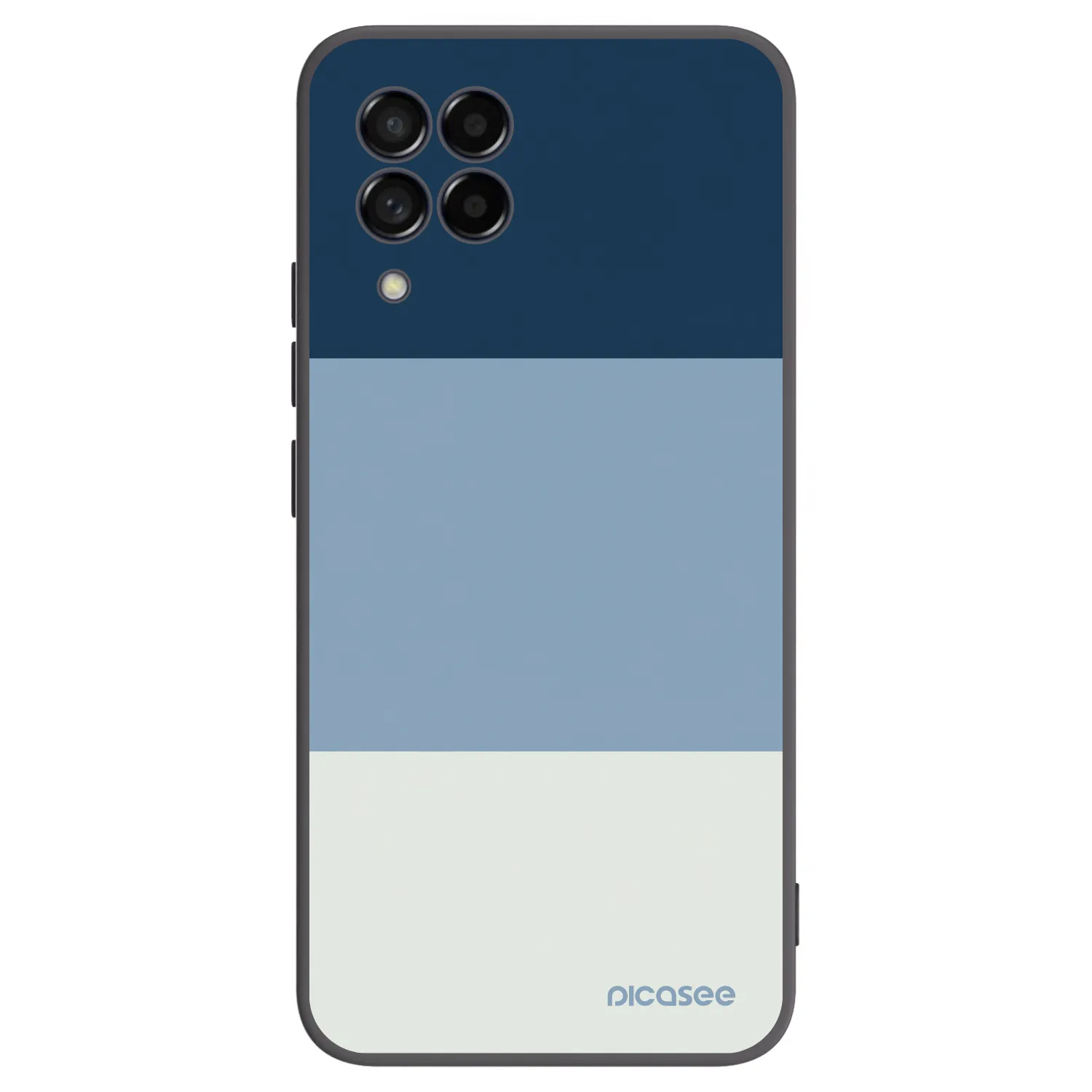 Picasee silikonski črni ovitek za Samsung Galaxy M53 5G - Coastal Blue
