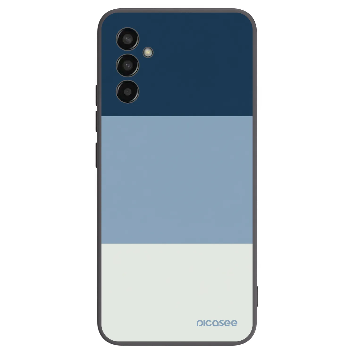 Picasee silikonski črni ovitek za Samsung Galaxy M13 M135F - Coastal Blue