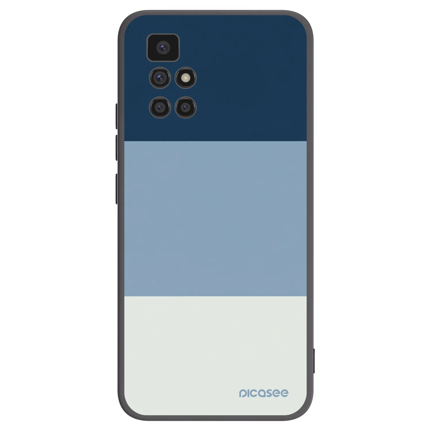Picasee silikonski črni ovitek za Xiaomi Redmi 10 (2022) - Coastal Blue