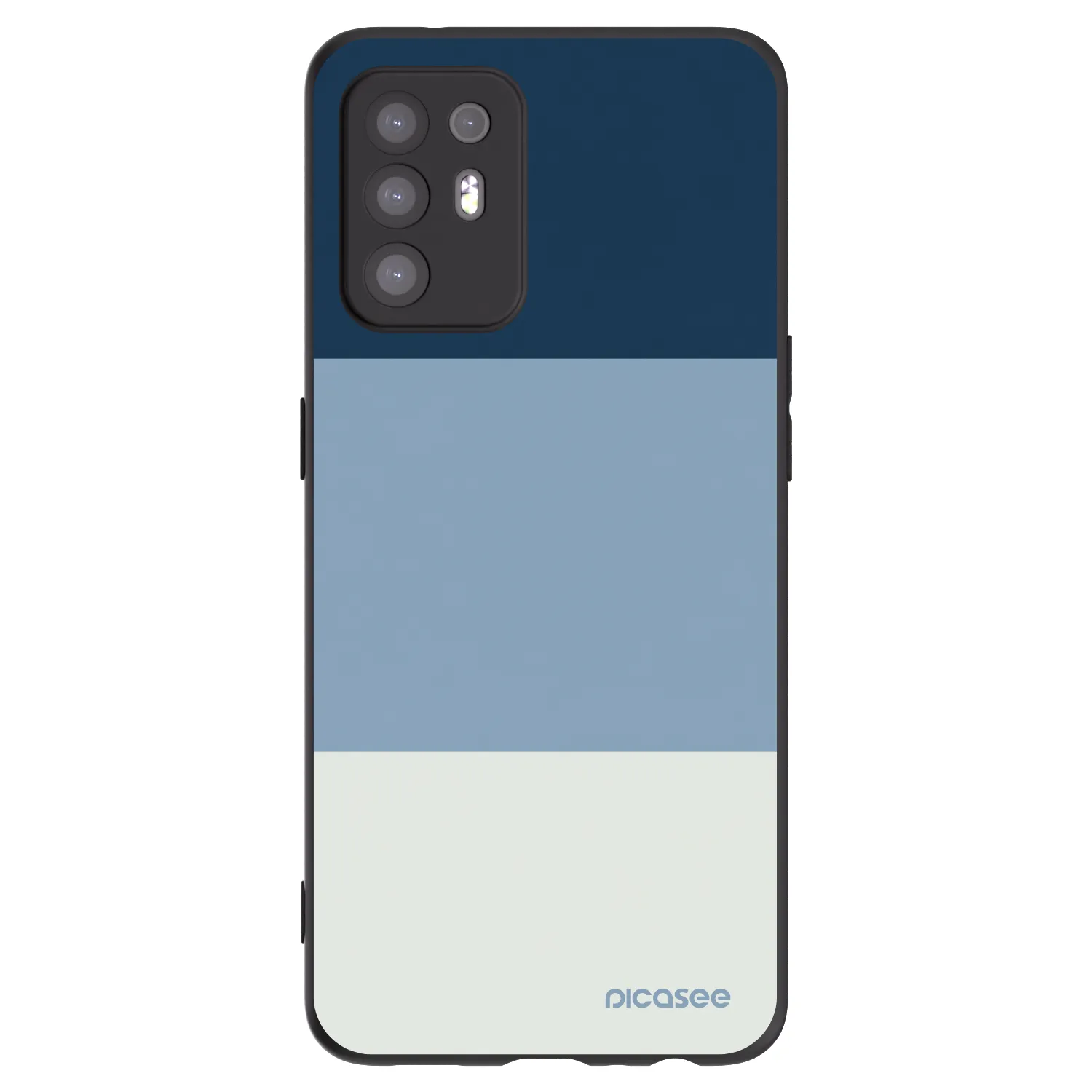 Picasee silikonski črni ovitek za OPPO A94 5G - Coastal Blue