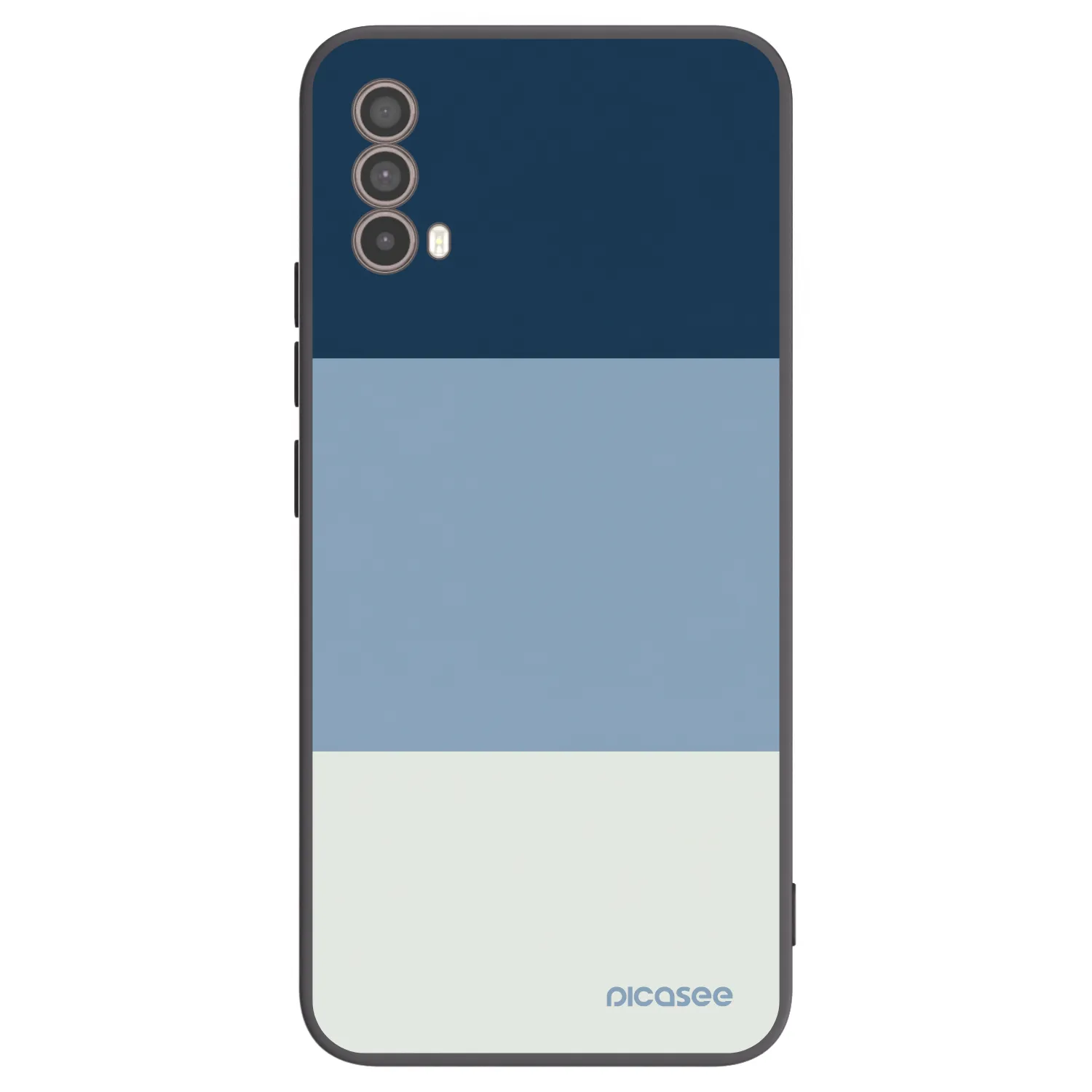 Picasee silikonski črni ovitek za Motorola Moto E40 - Coastal Blue
