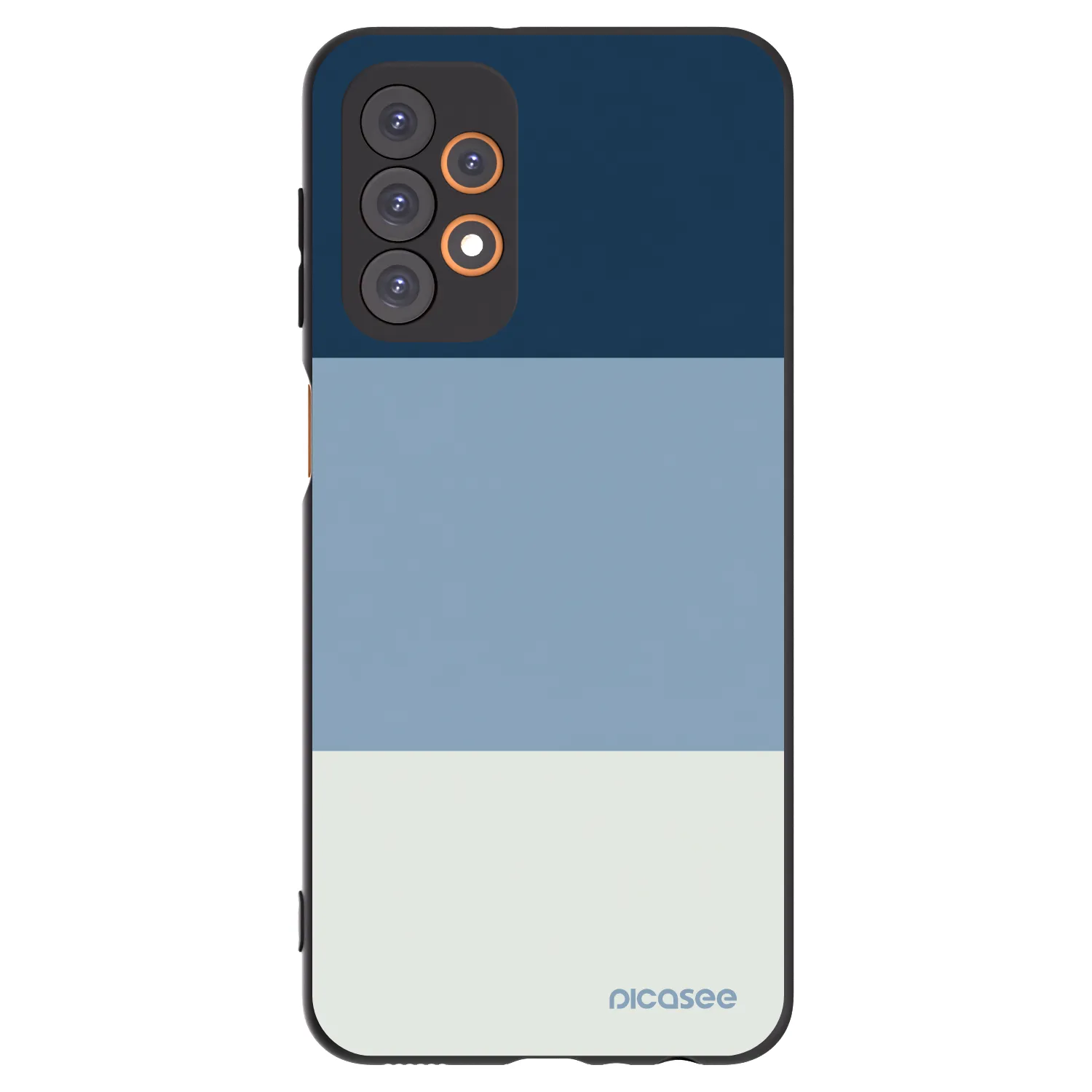 Picasee silikonski črni ovitek za Samsung Galaxy A23 A236B 5G - Coastal Blue