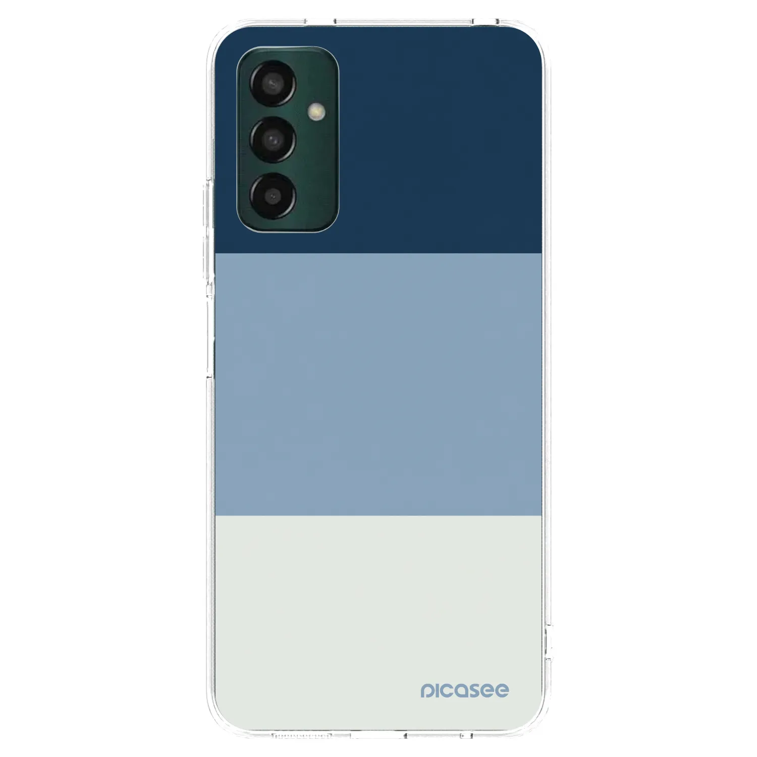 Picasee silikonski prozorni ovitek za Samsung Galaxy M23 5G - Coastal Blue