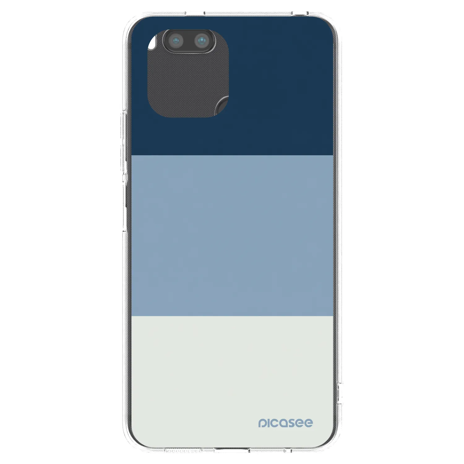 Picasee silikonski prozorni ovitek za Xiaomi Redmi A1 - Coastal Blue