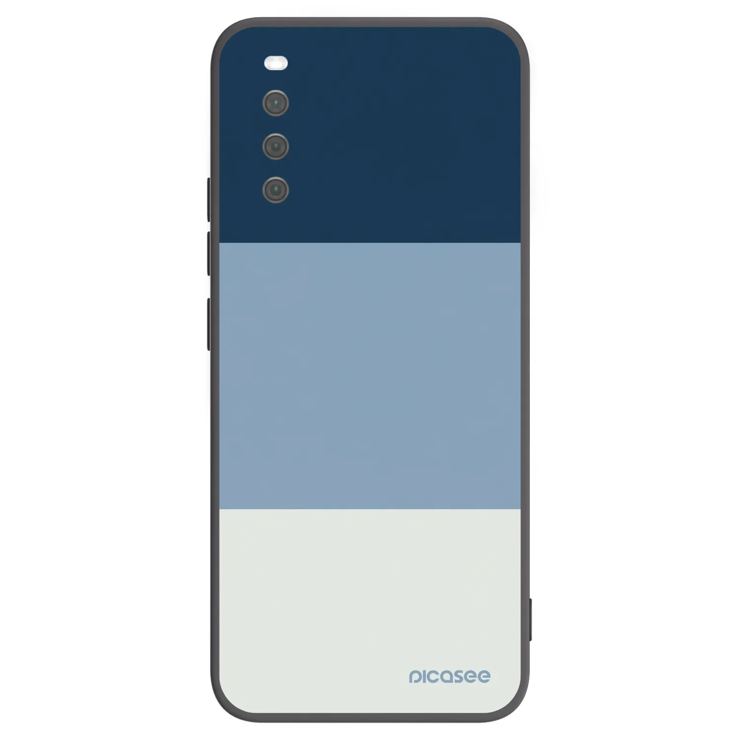 Picasee silikonski črni ovitek za Sony Xperia 10 III - Coastal Blue