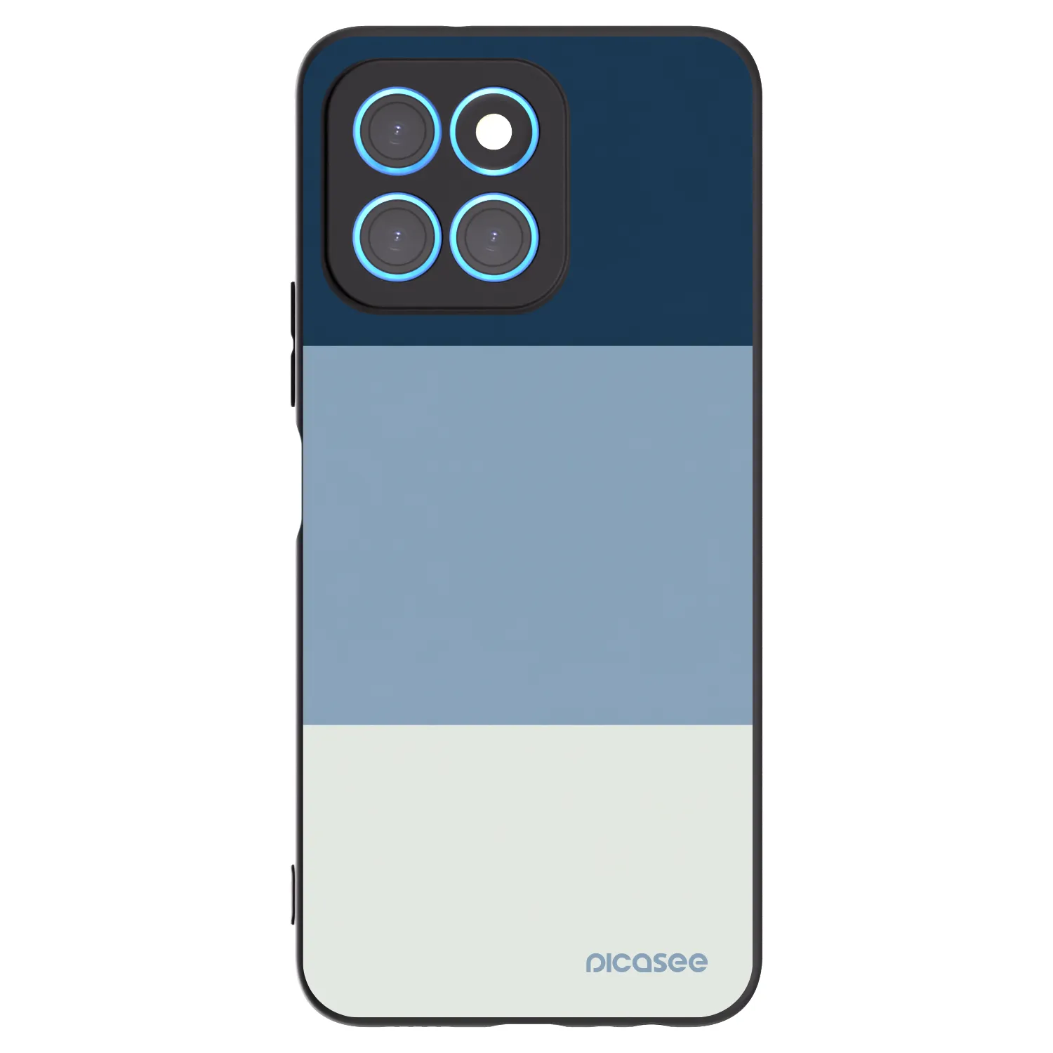 Picasee silikonski črni ovitek za Honor X6 - Coastal Blue
