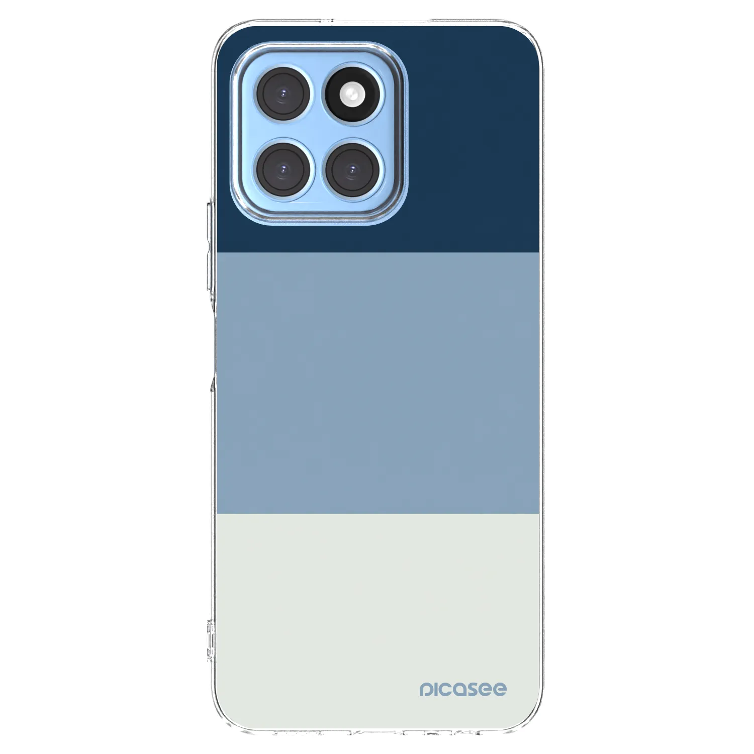 Picasee silikonski prozorni ovitek za Honor X6 - Coastal Blue