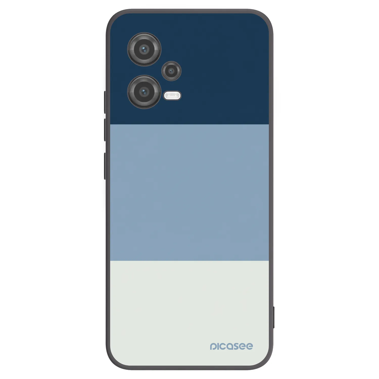 Picasee silikonski črni ovitek za Xiaomi Poco X5 - Coastal Blue