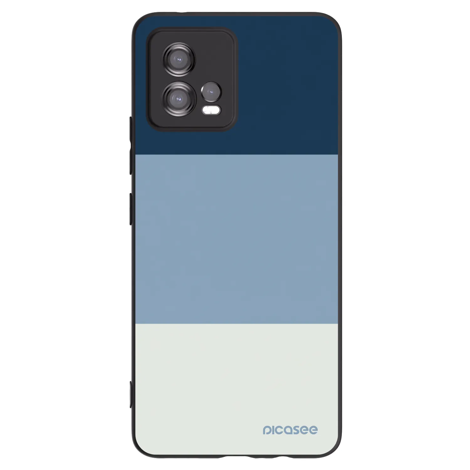 Picasee silikonski črni ovitek za Motorola Moto G72 - Coastal Blue