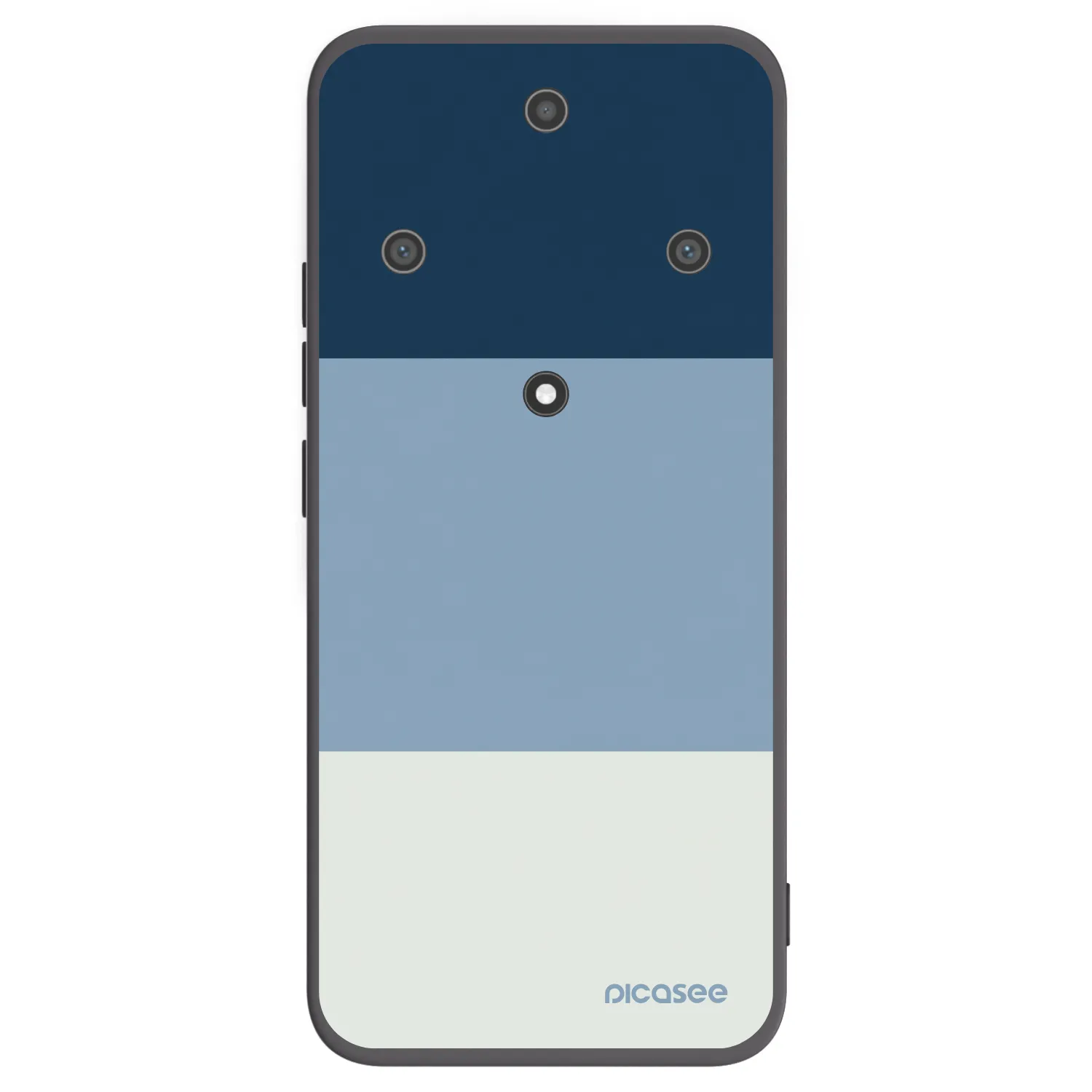 Picasee silikonski črni ovitek za Honor Magic5 Lite 5G - Coastal Blue