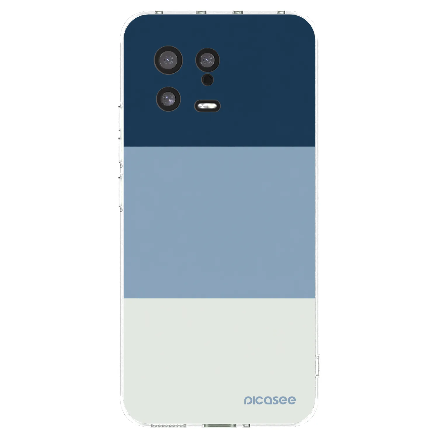 Picasee silikonski prozorni ovitek za Xiaomi 13 - Coastal Blue