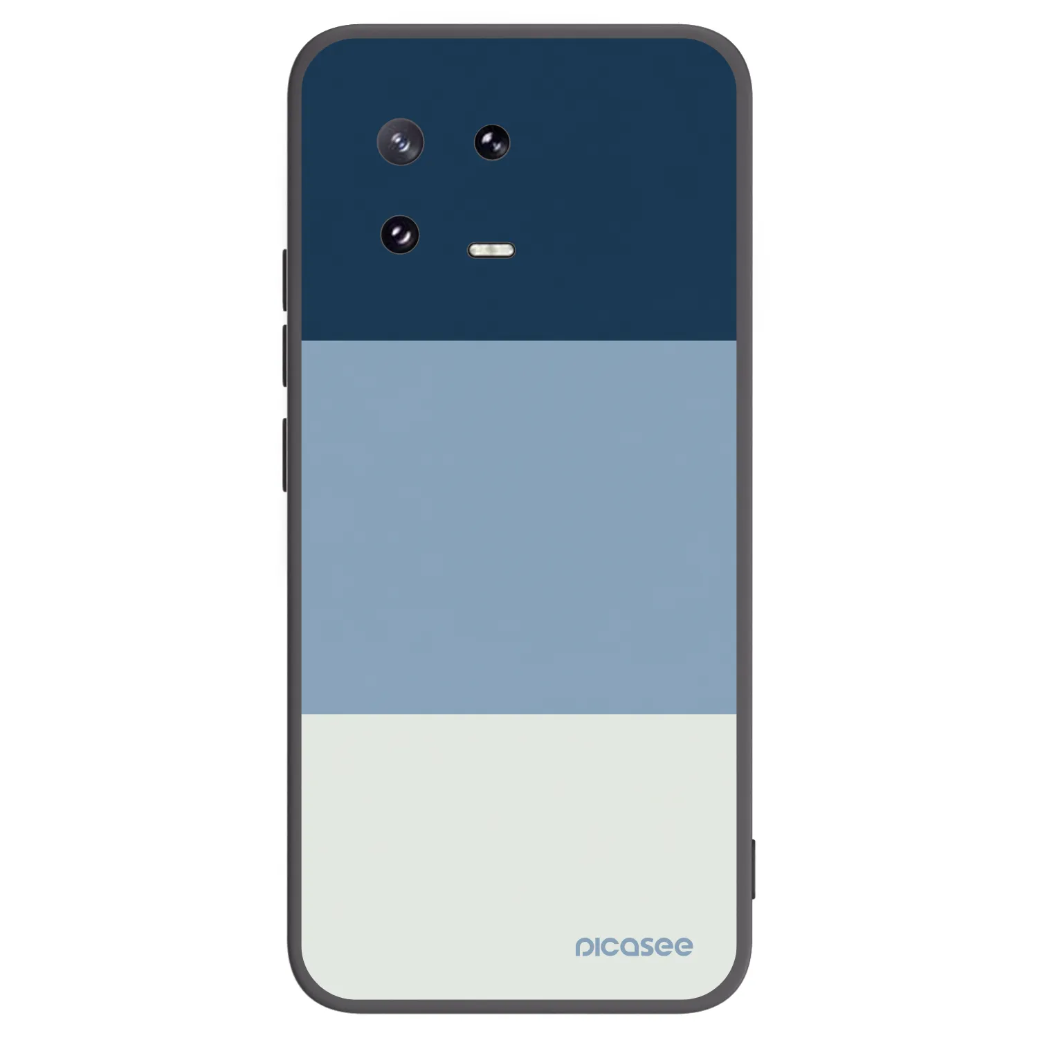 Picasee silikonski črni ovitek za Xiaomi 13 Pro - Coastal Blue