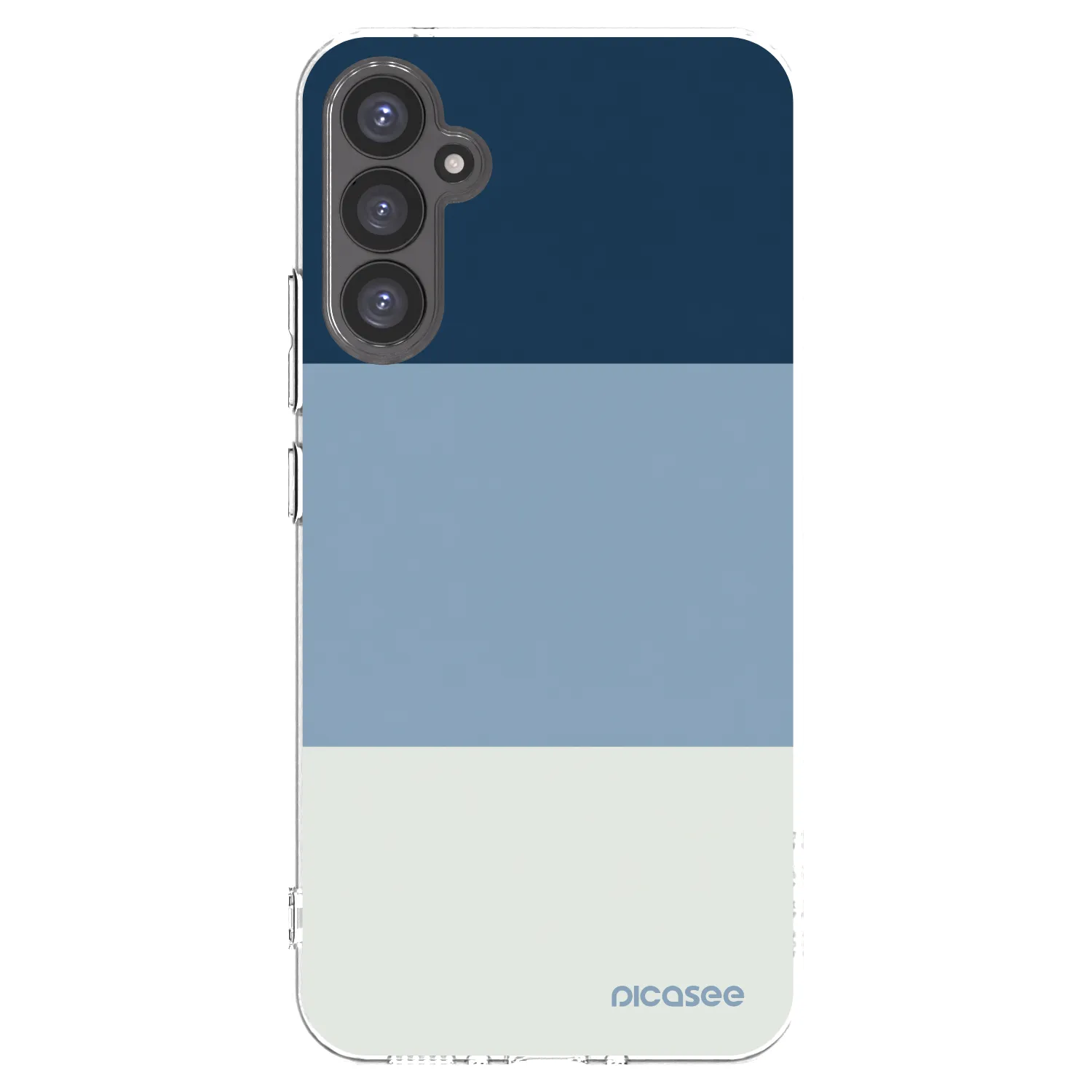 Picasee silikonski prozorni ovitek za Samsung Galaxy A34 5G A346B - Coastal Blue