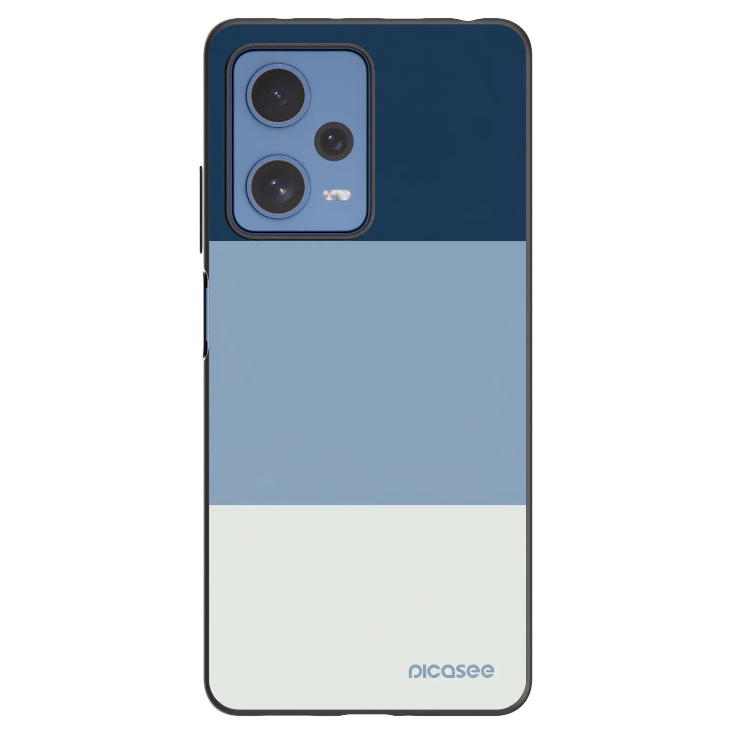 Picasee silikonski črni ovitek za Xiaomi Redmi Note 12 Pro 5G - Coastal Blue