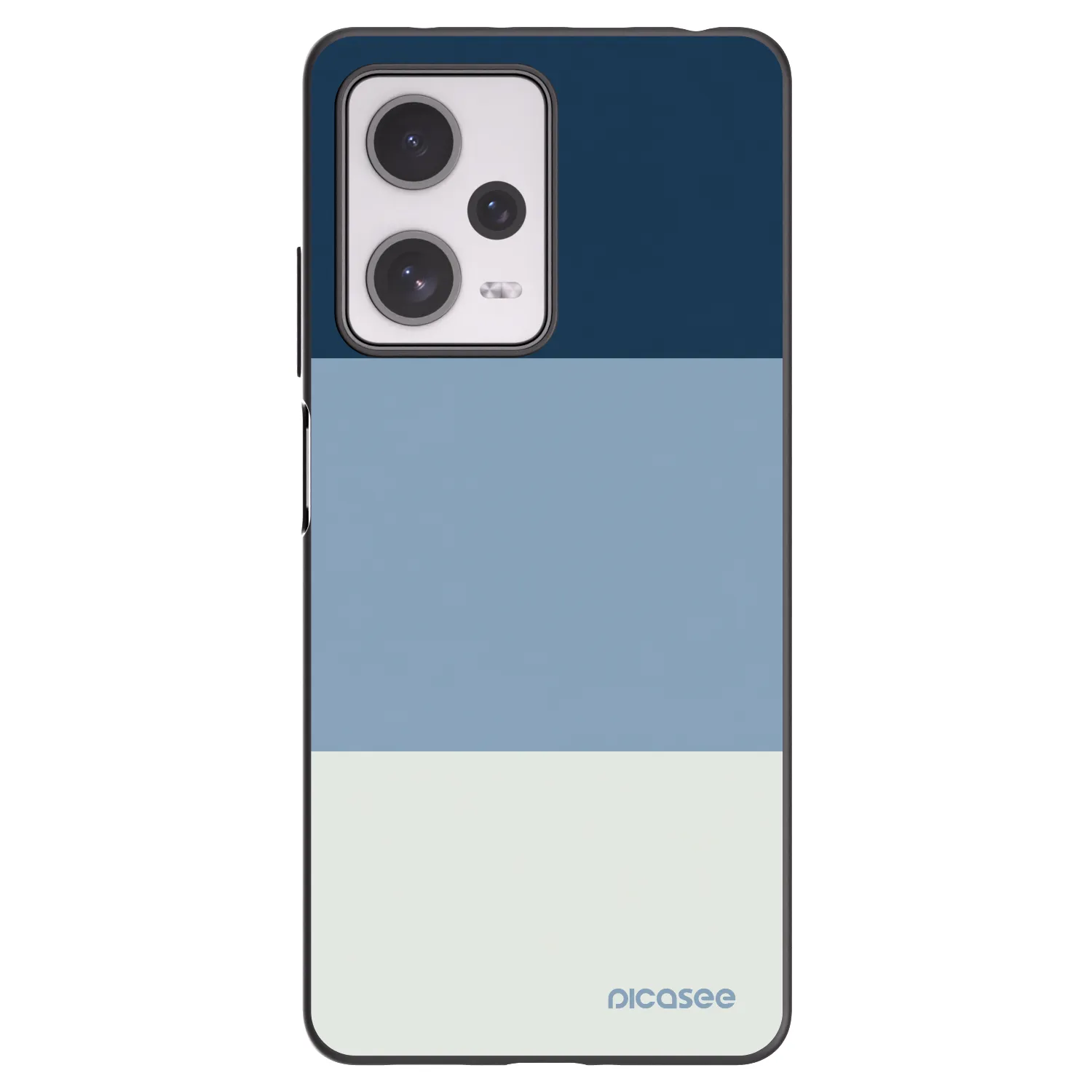 Picasee silikonski črni ovitek za Xiaomi Redmi Note 12 Pro+ 5G - Coastal Blue