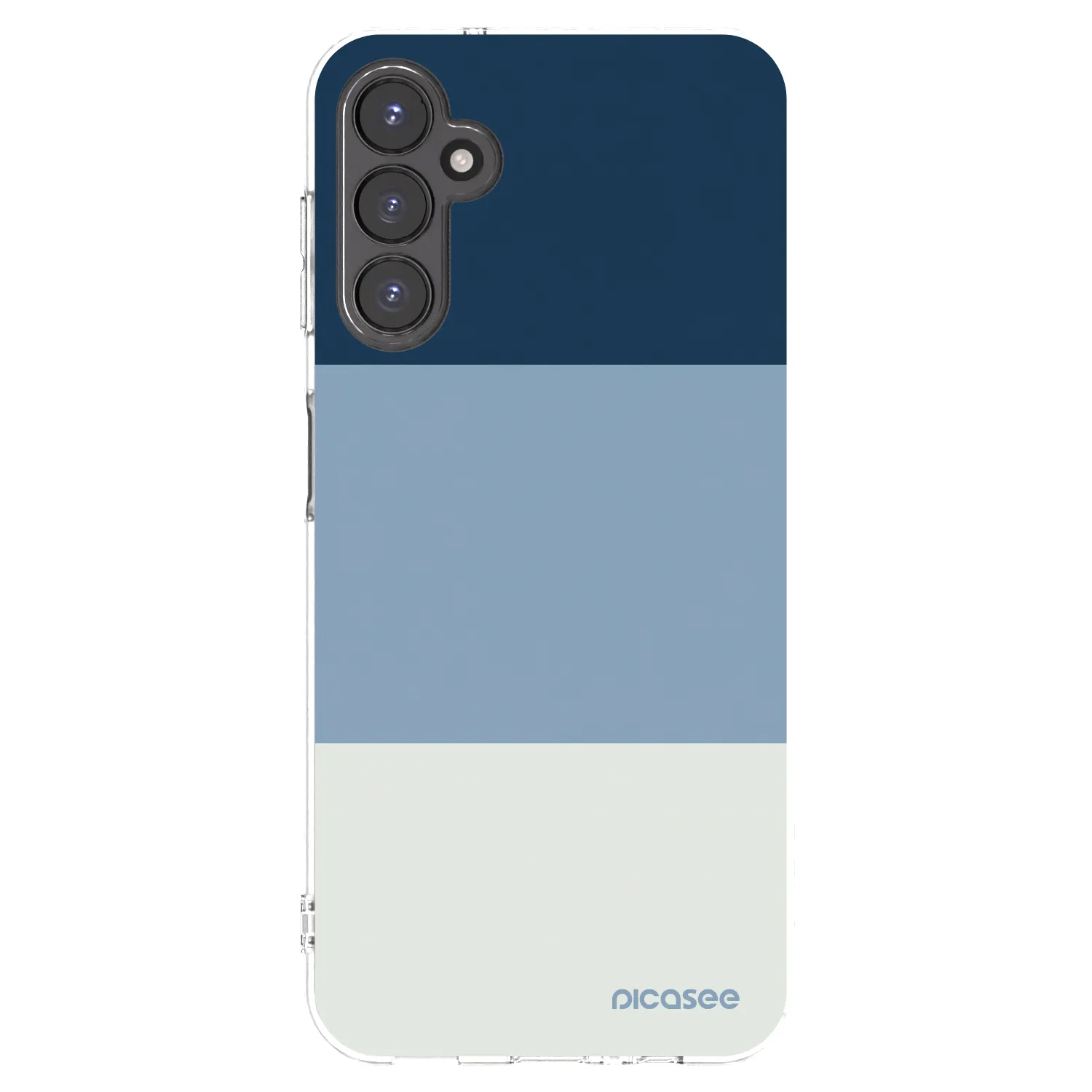 Picasee silikonski prozorni ovitek za Samsung Galaxy A14 5G A146P - Coastal Blue