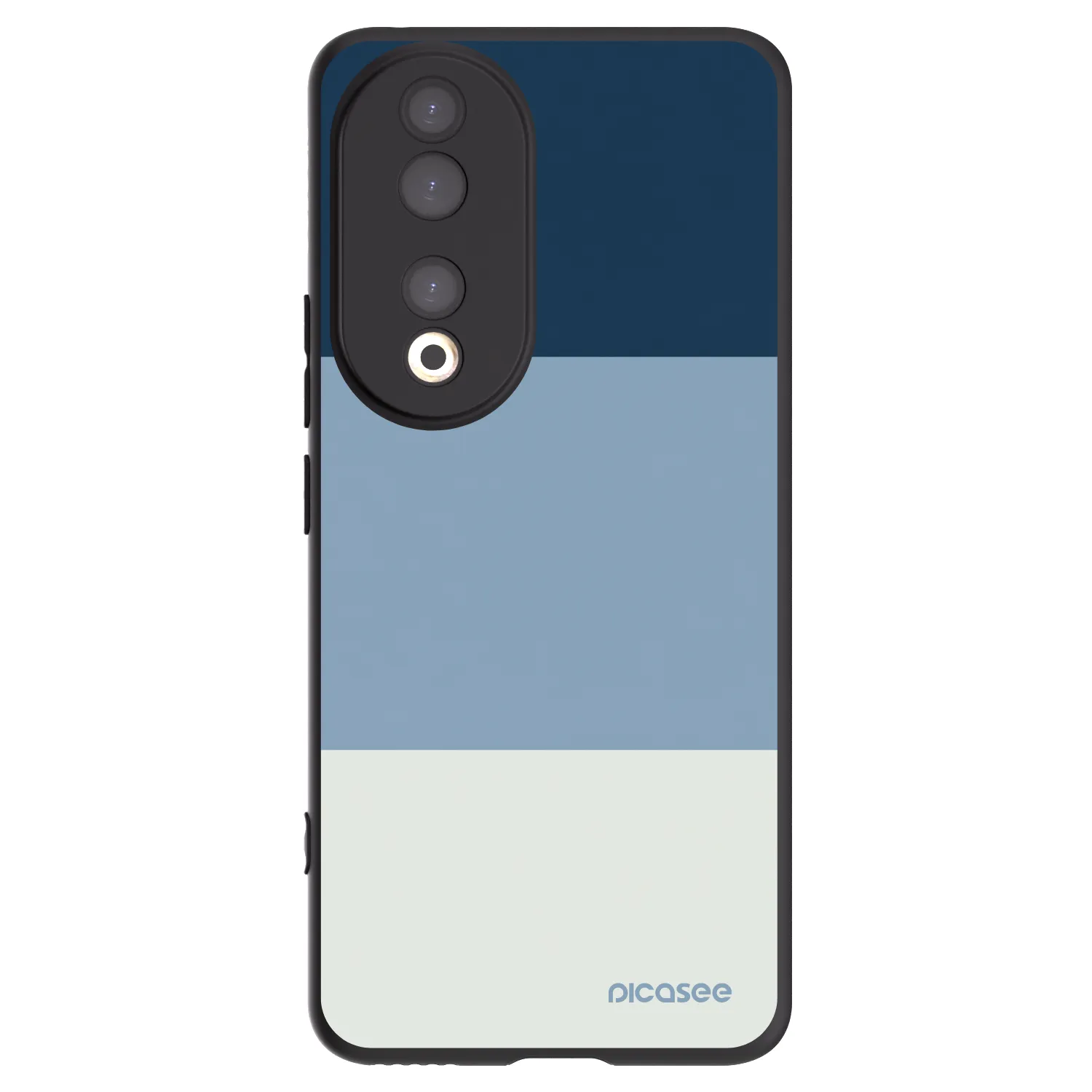 Picasee silikonski črni ovitek za Honor 90 5G - Coastal Blue