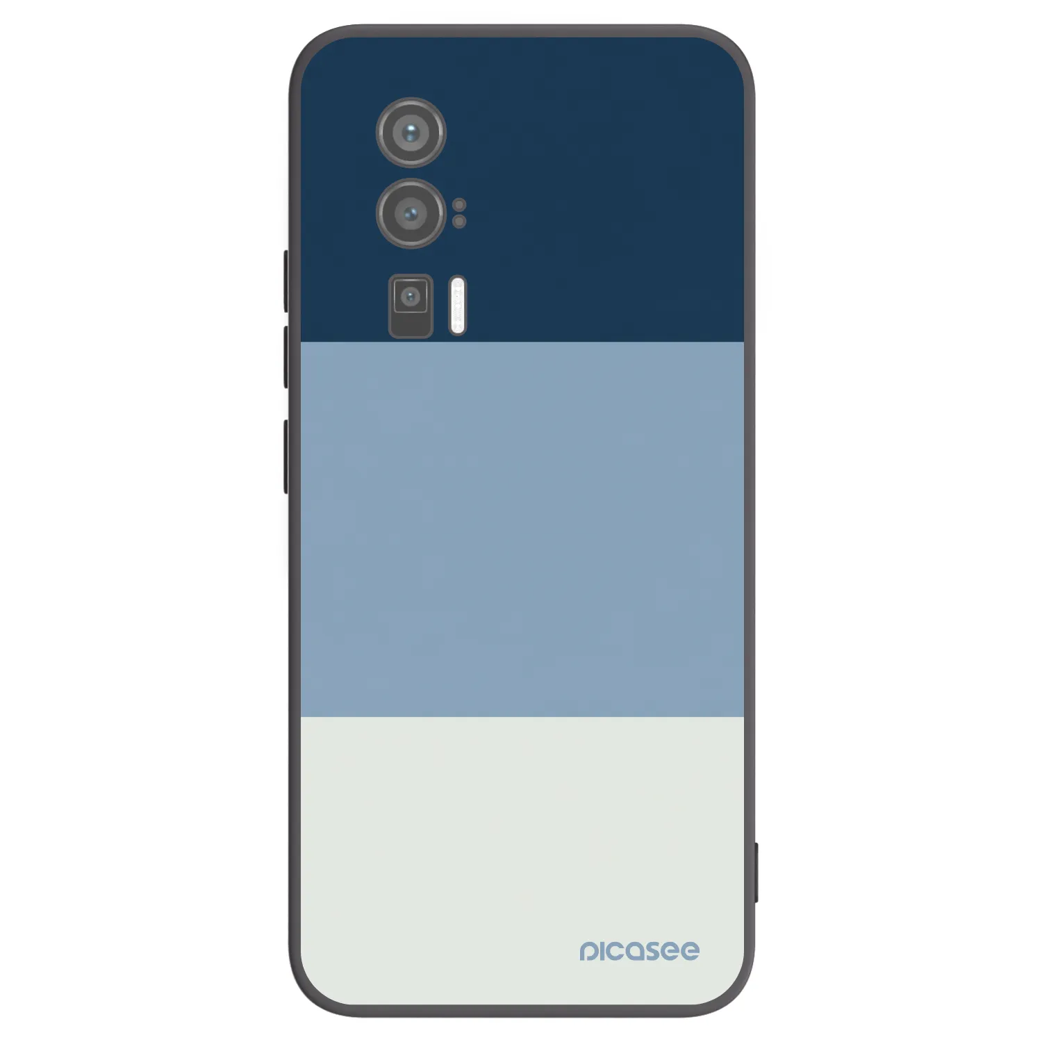 Picasee silikonski črni ovitek za Xiaomi Poco F5 Pro 5G - Coastal Blue