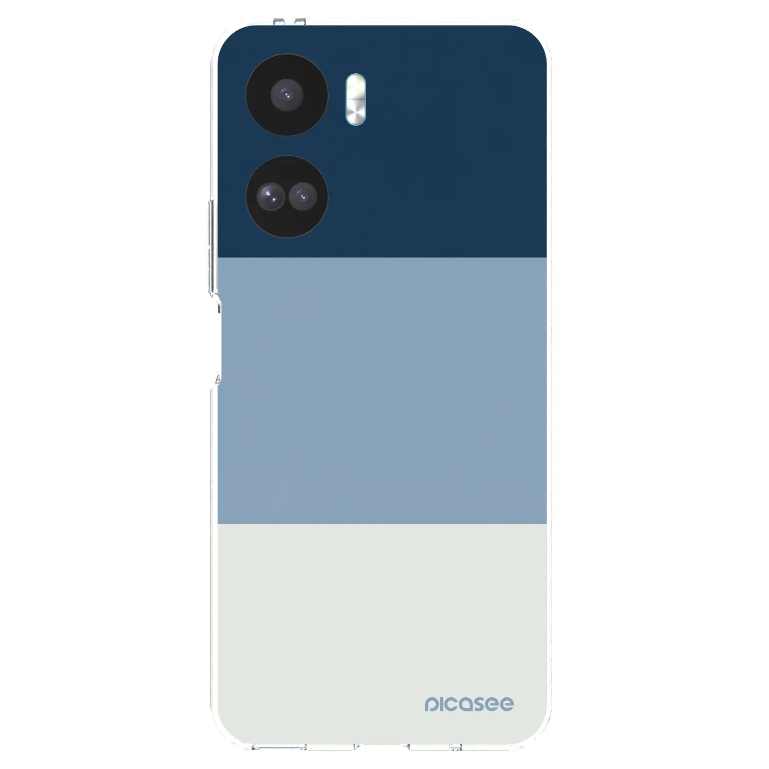 Picasee silikonski prozorni ovitek za Honor 90 Lite 5G - Coastal Blue
