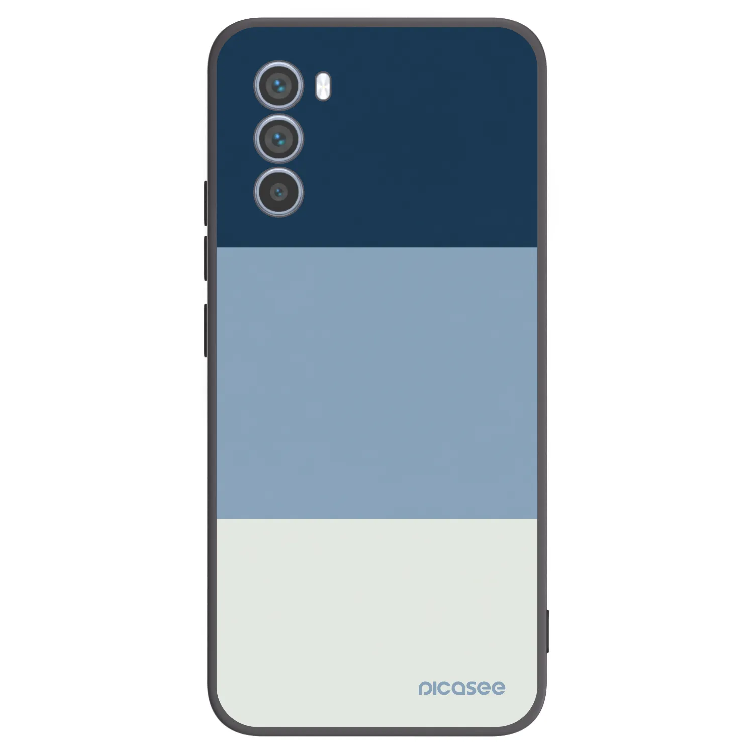 Picasee silikonski črni ovitek za Motorola Moto G62 - Coastal Blue