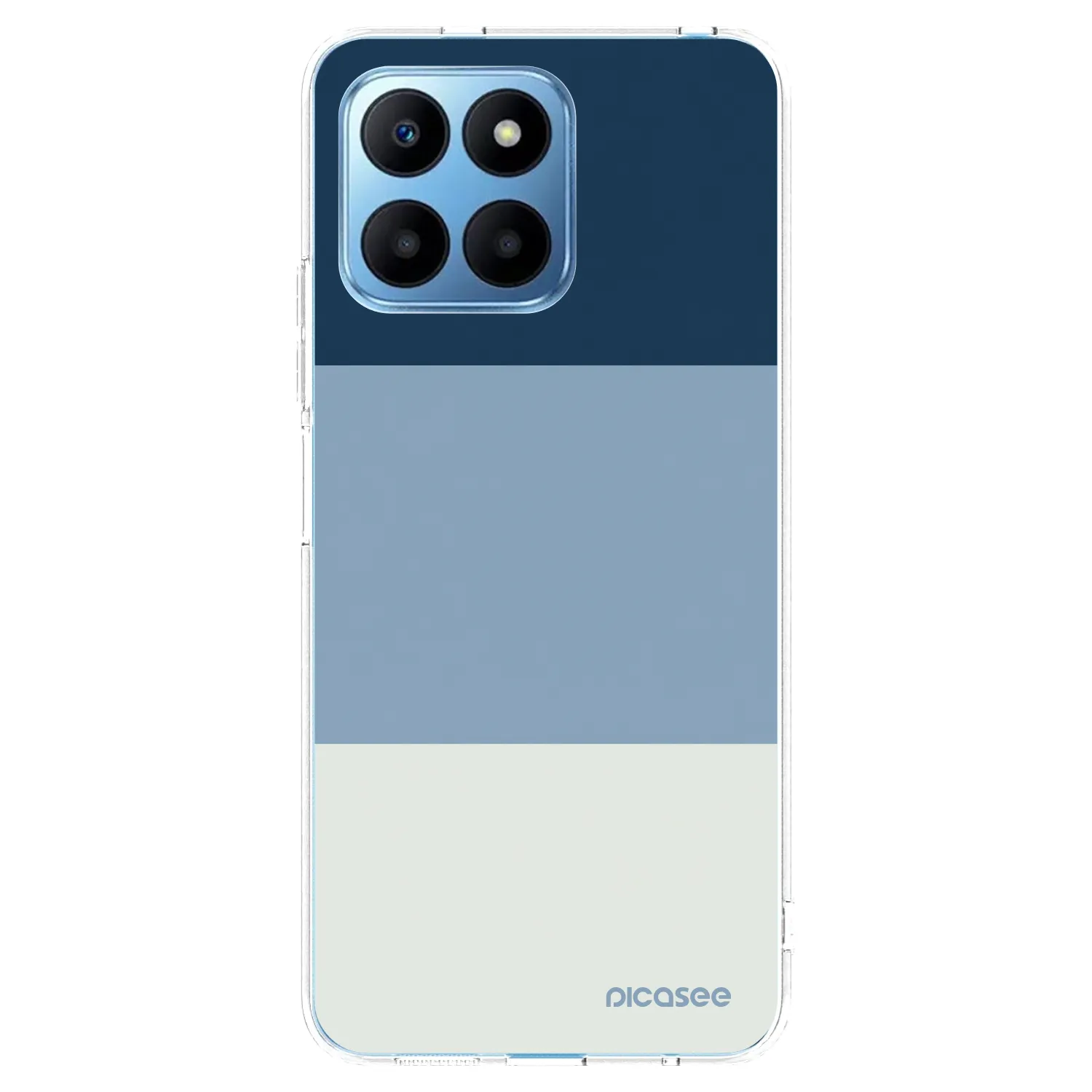 Picasee silikonski prozorni ovitek za Honor 70 Lite - Coastal Blue
