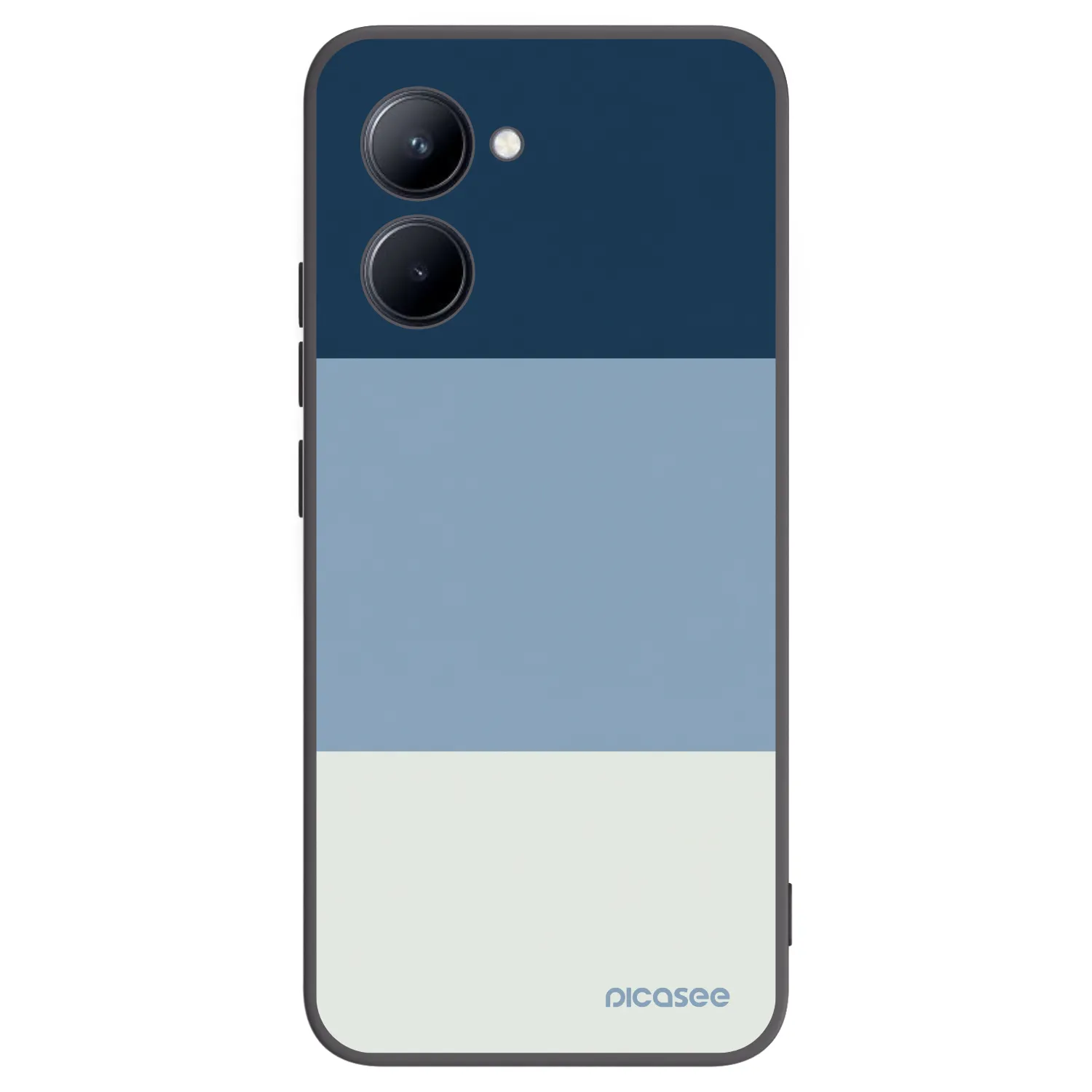 Picasee silikonski črni ovitek za Realme C33 (2023) - Coastal Blue
