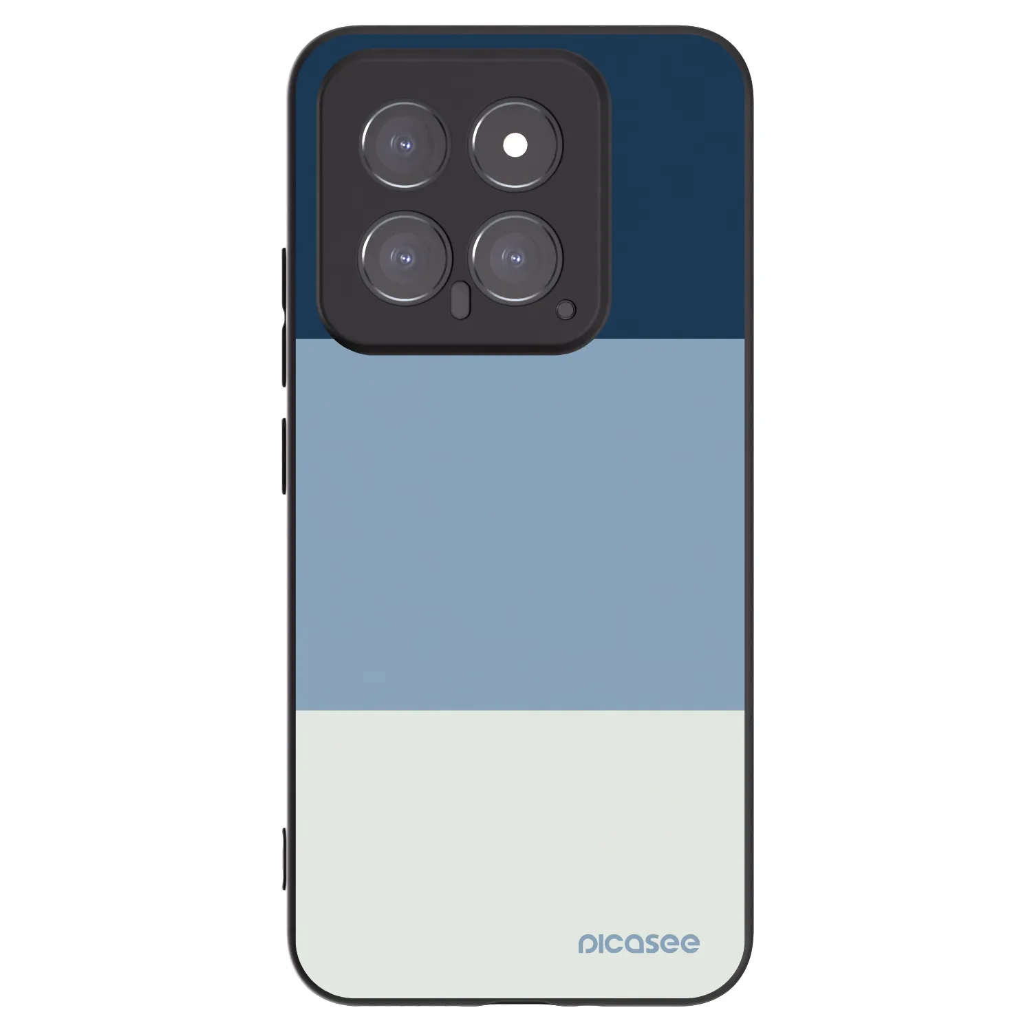 Picasee silikonski črni ovitek za Xiaomi 14 - Coastal Blue