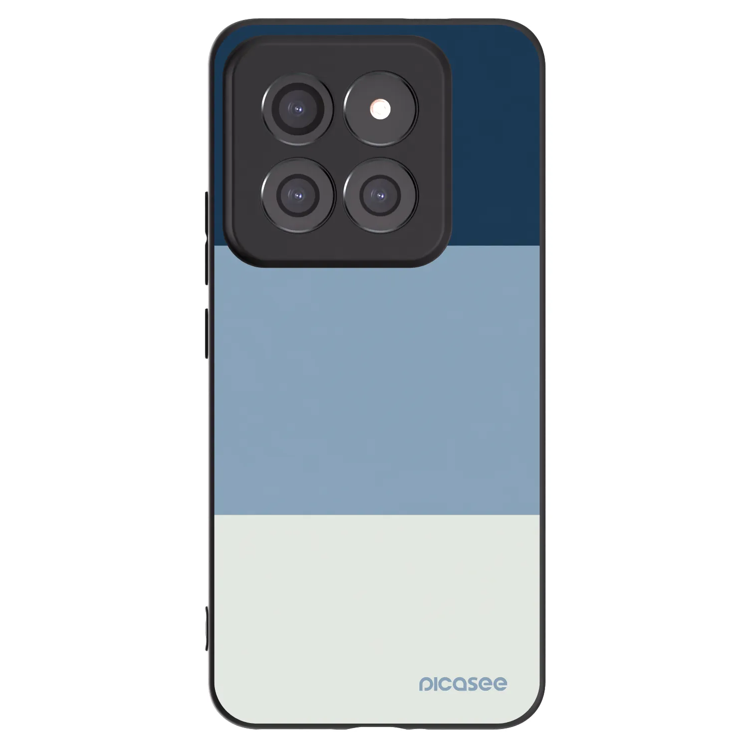 Picasee silikonski črni ovitek za Xiaomi 14 Pro - Coastal Blue