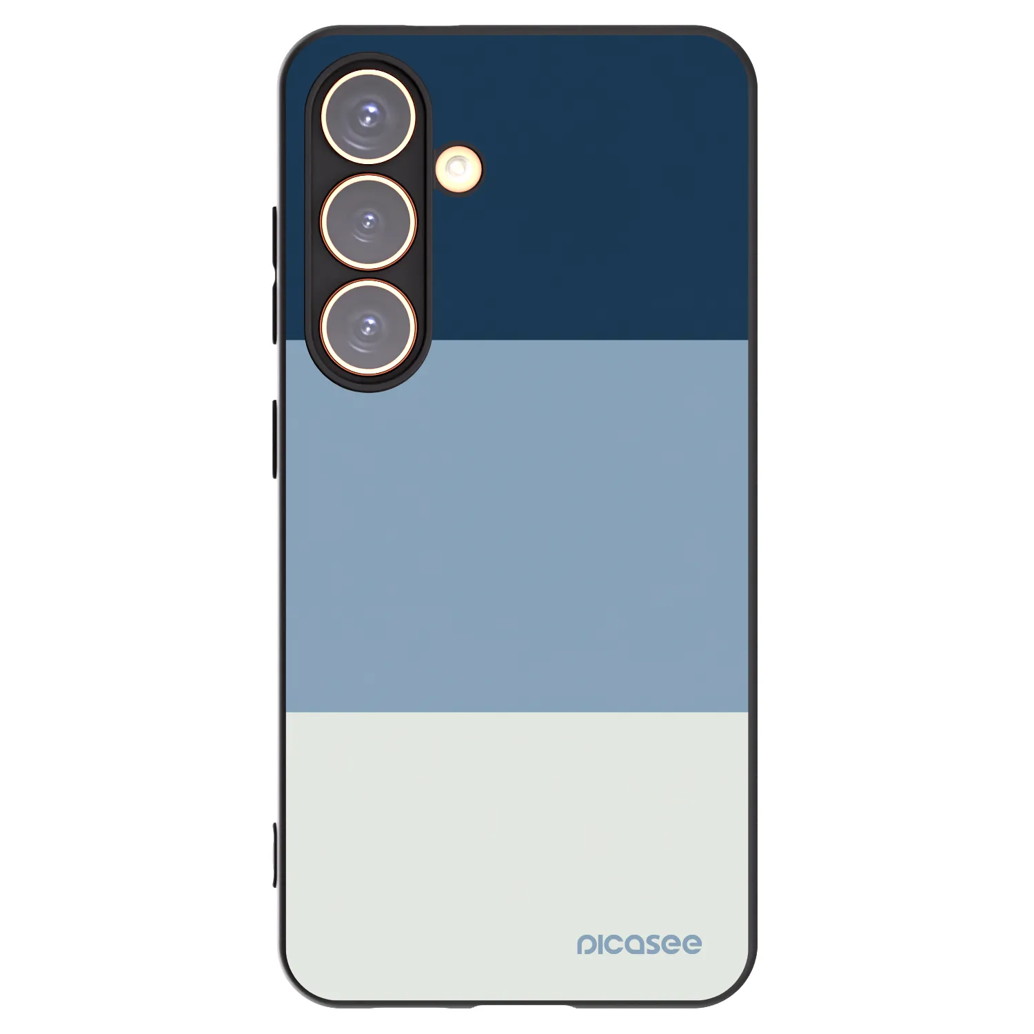 Picasee silikonski črni ovitek za Samsung Galaxy S24 S921B 5G - Coastal Blue