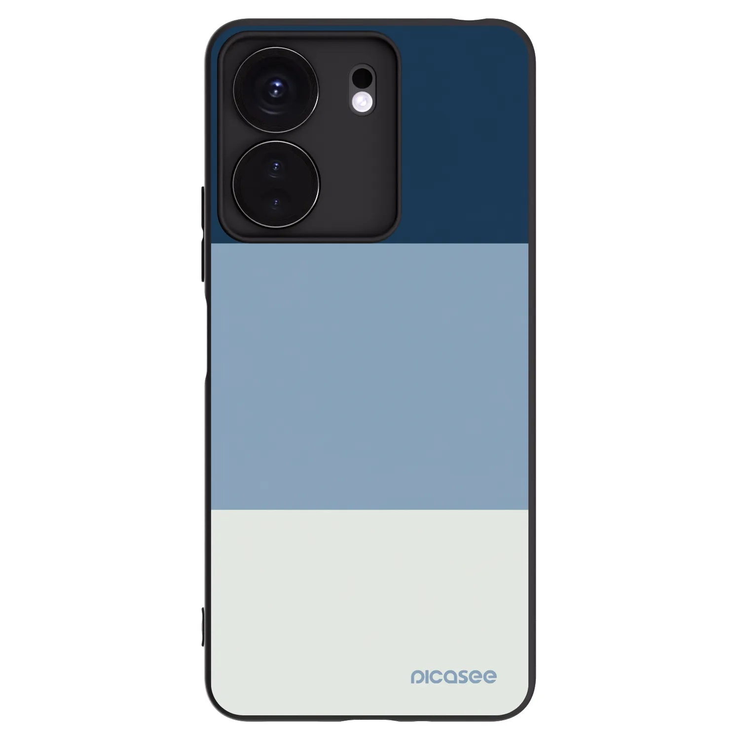 Picasee silikonski črni ovitek za Xiaomi Redmi 13C 4G - Coastal Blue