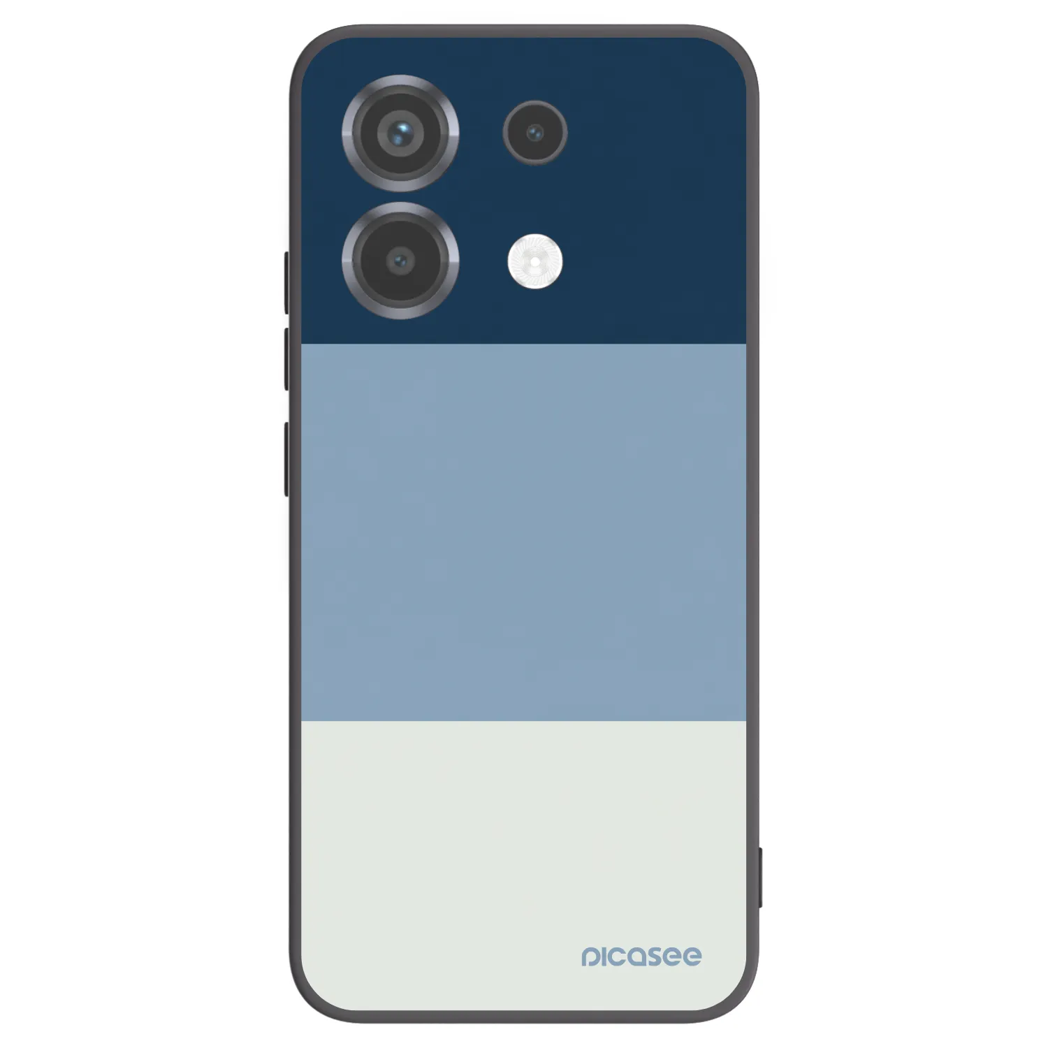 Picasee silikonski črni ovitek za Xiaomi Poco X6 - Coastal Blue