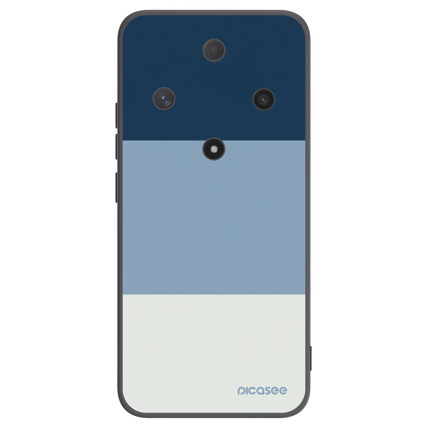 Picasee silikonski črni ovitek za Honor Magic6 Lite 5G - Coastal Blue