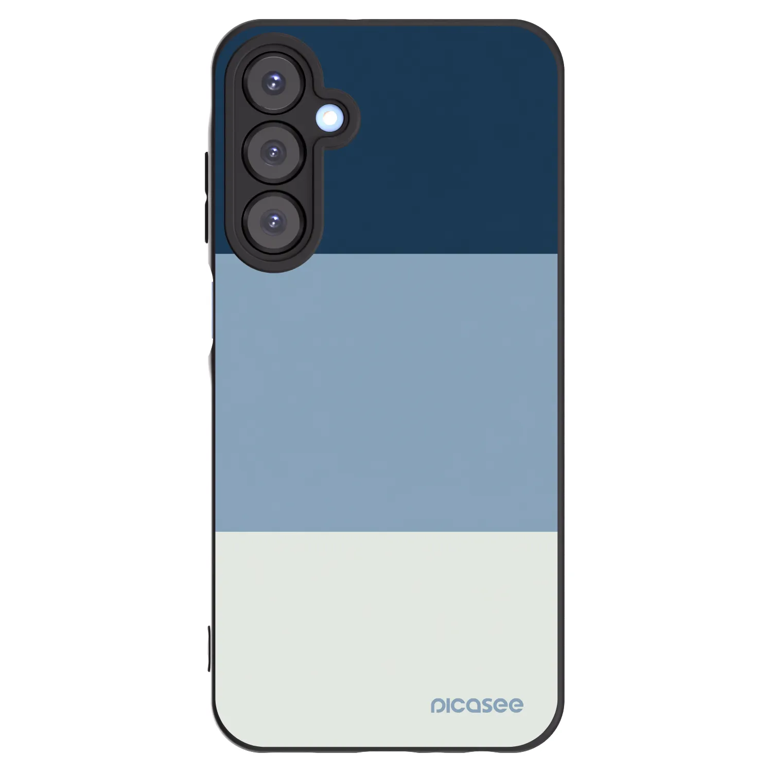 Picasee silikonski črni ovitek za Samsung Galaxy A25 A256B 5G - Coastal Blue