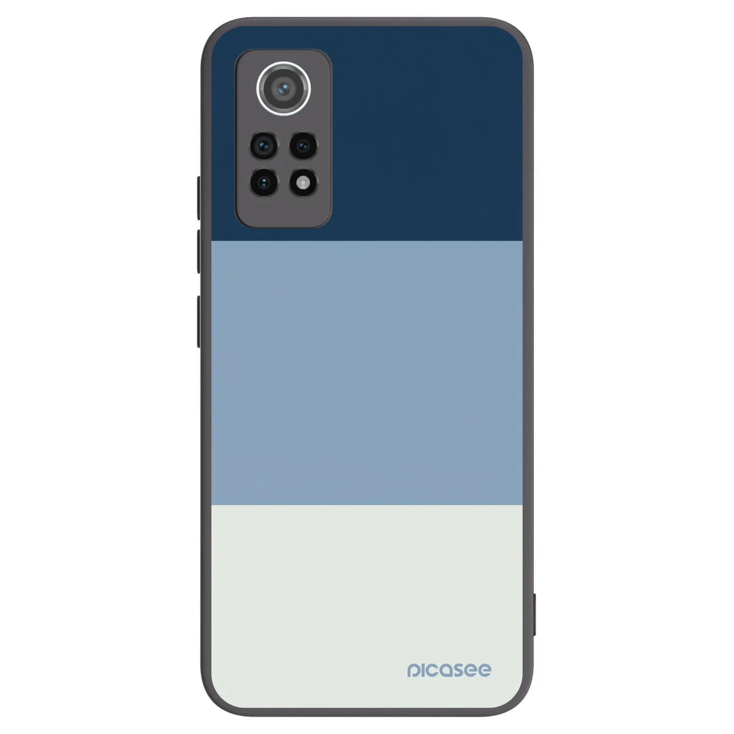 Picasee silikonski črni ovitek za Xiaomi Redmi Note 12 Pro 4G - Coastal Blue