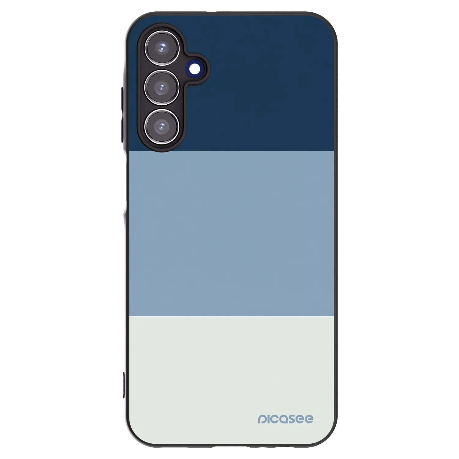 Picasee silikonski črni ovitek za Samsung Galaxy A15 A156B 5G - Coastal Blue