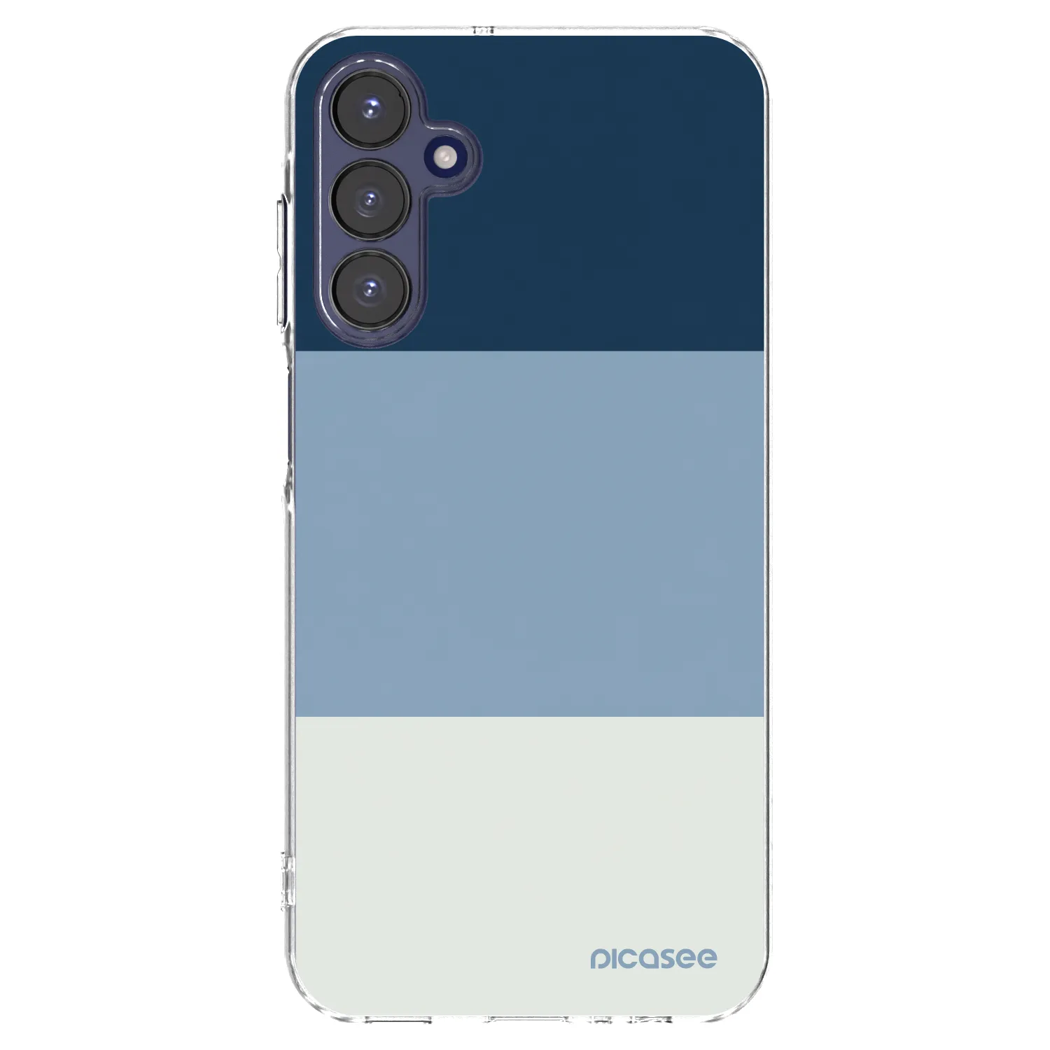 Picasee silikonski prozorni ovitek za Samsung Galaxy A15 A155F 4G - Coastal Blue