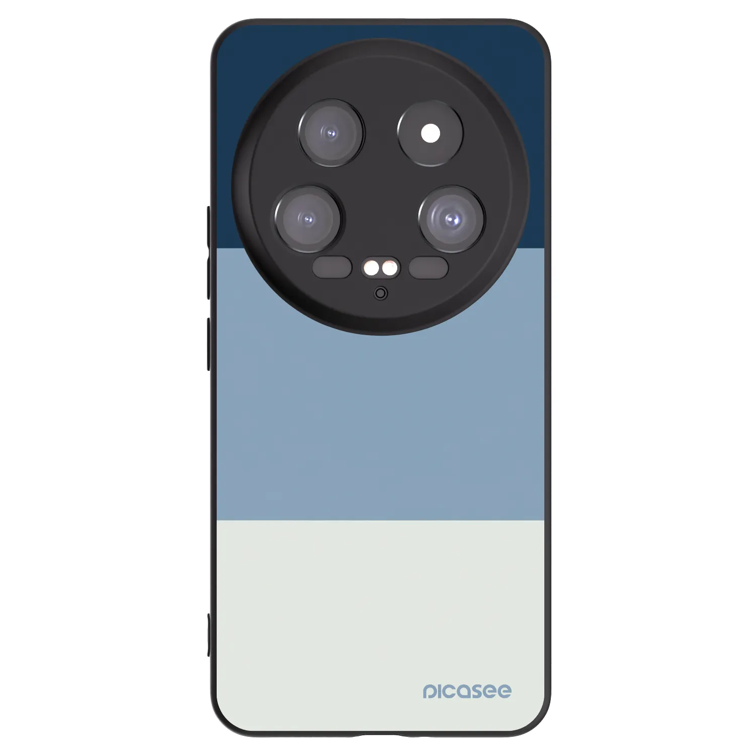 Picasee silikonski črni ovitek za Xiaomi 14 Ultra - Coastal Blue