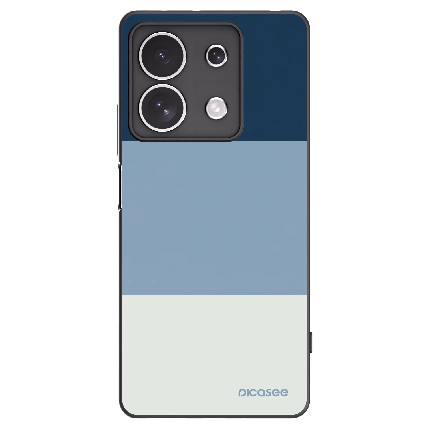 Picasee silikonski črni ovitek za Xiaomi Redmi Note 13 4G - Coastal Blue